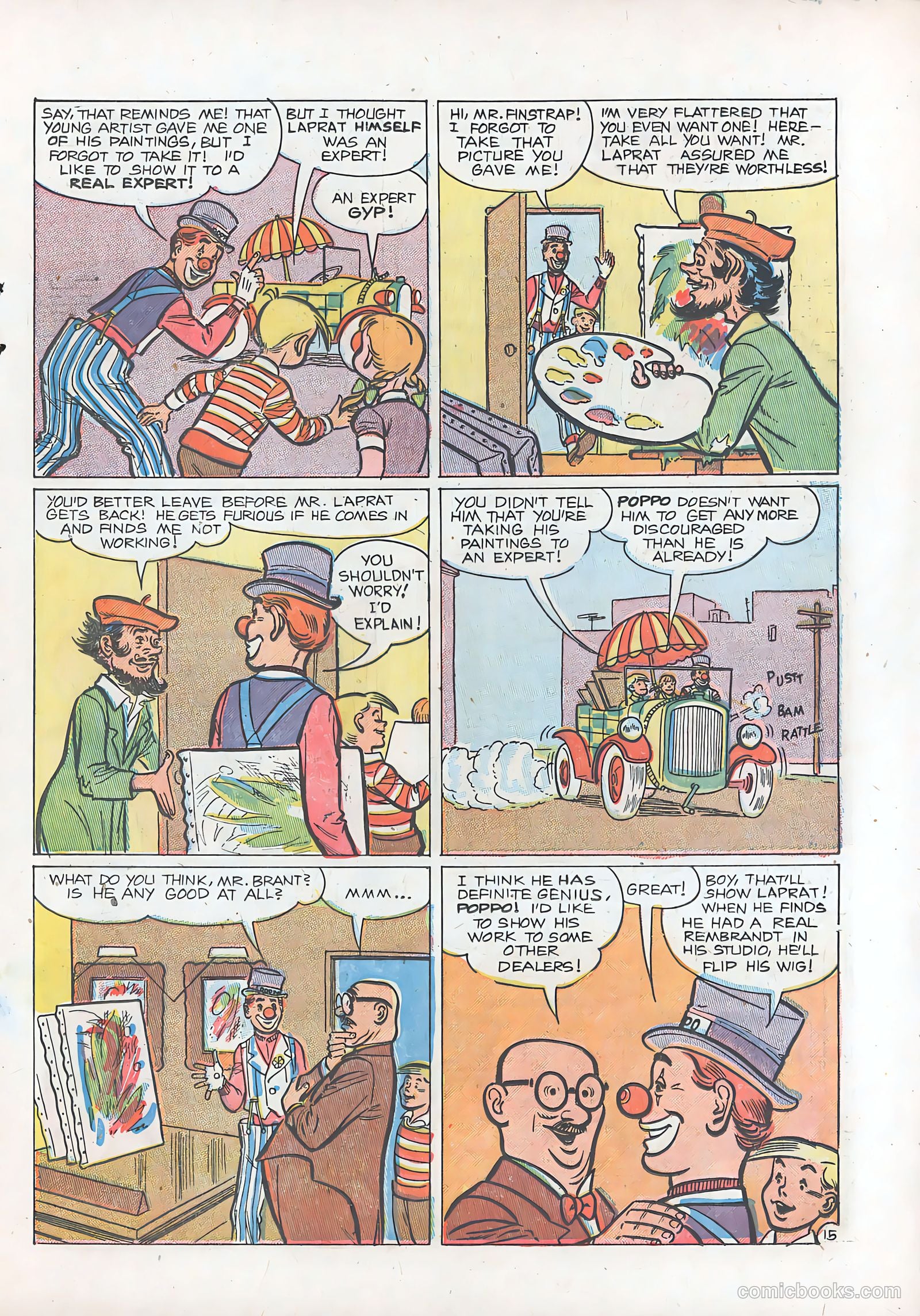Poppo of the Popcorn Theatre #9 (1955) — page 17 of 36
