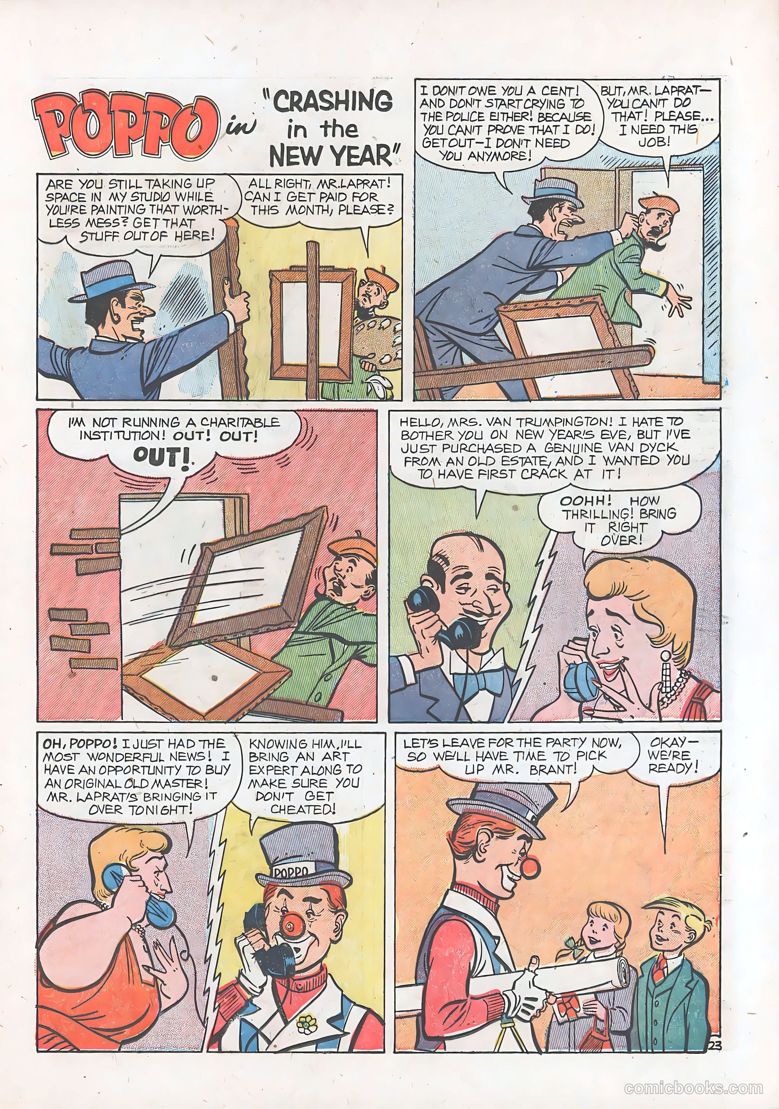 Poppo of the Popcorn Theatre #9 (1955) — page 25 of 36