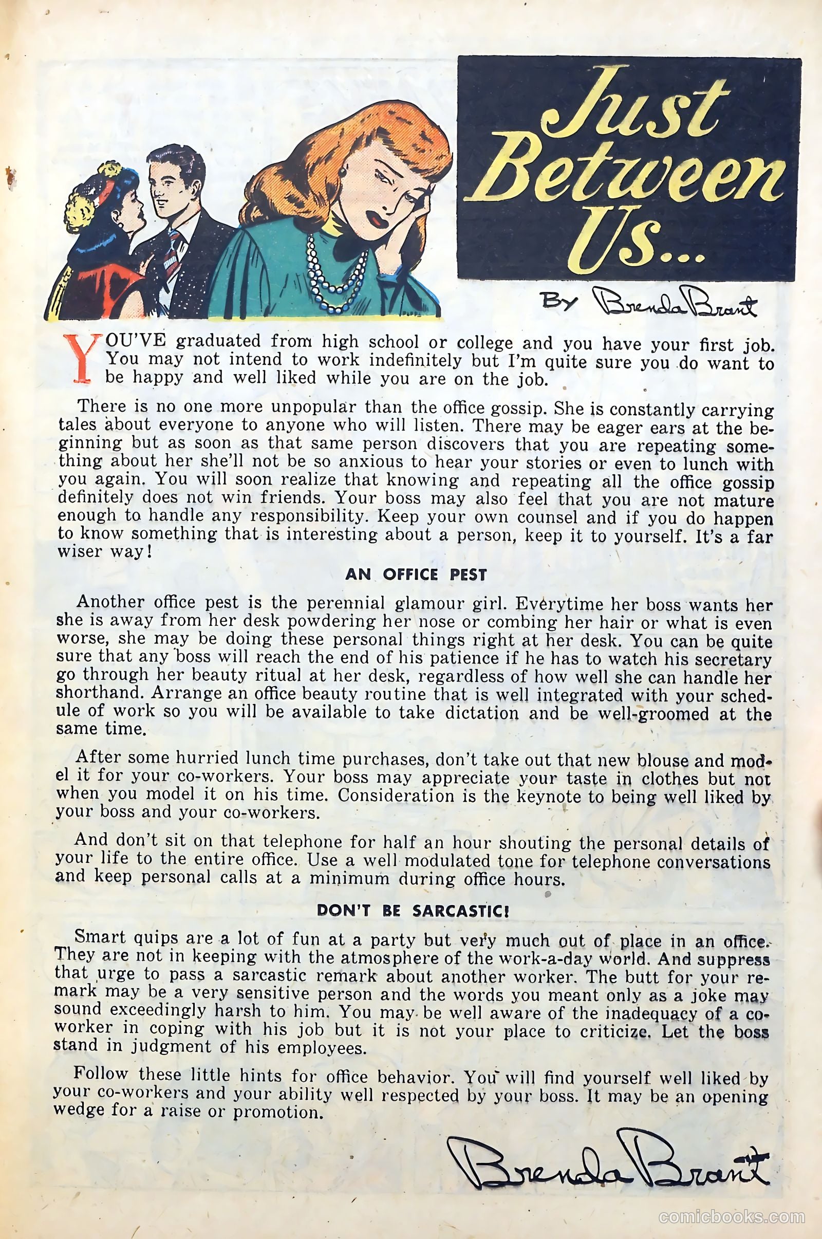 Popular Romance #10 (1950) — page 13 of 37