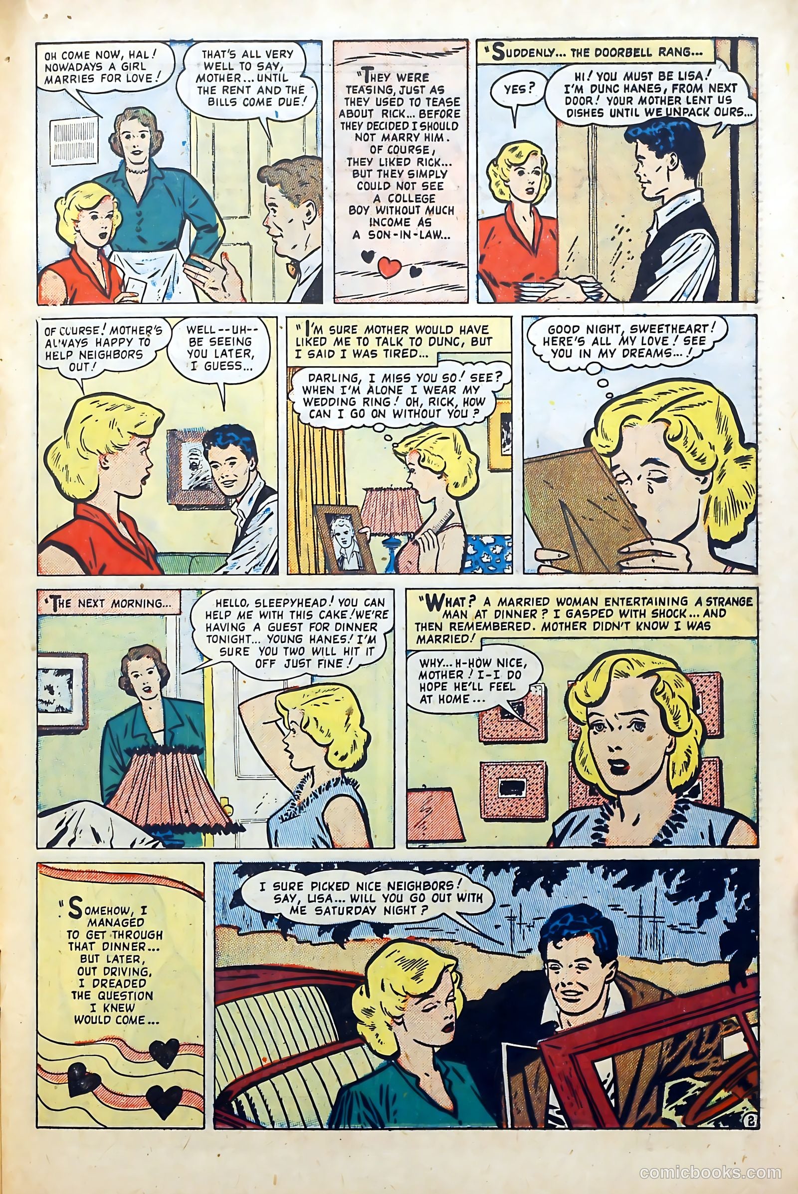 Popular Romance #10 (1950) — page 15 of 37