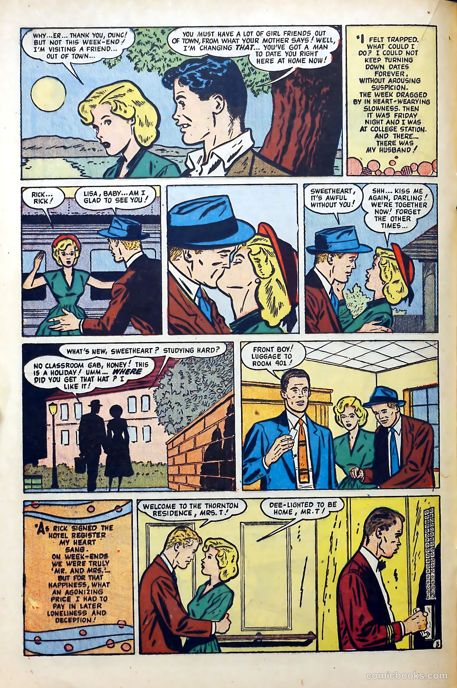 Popular Romance #10 (1950) — page 16 of 37