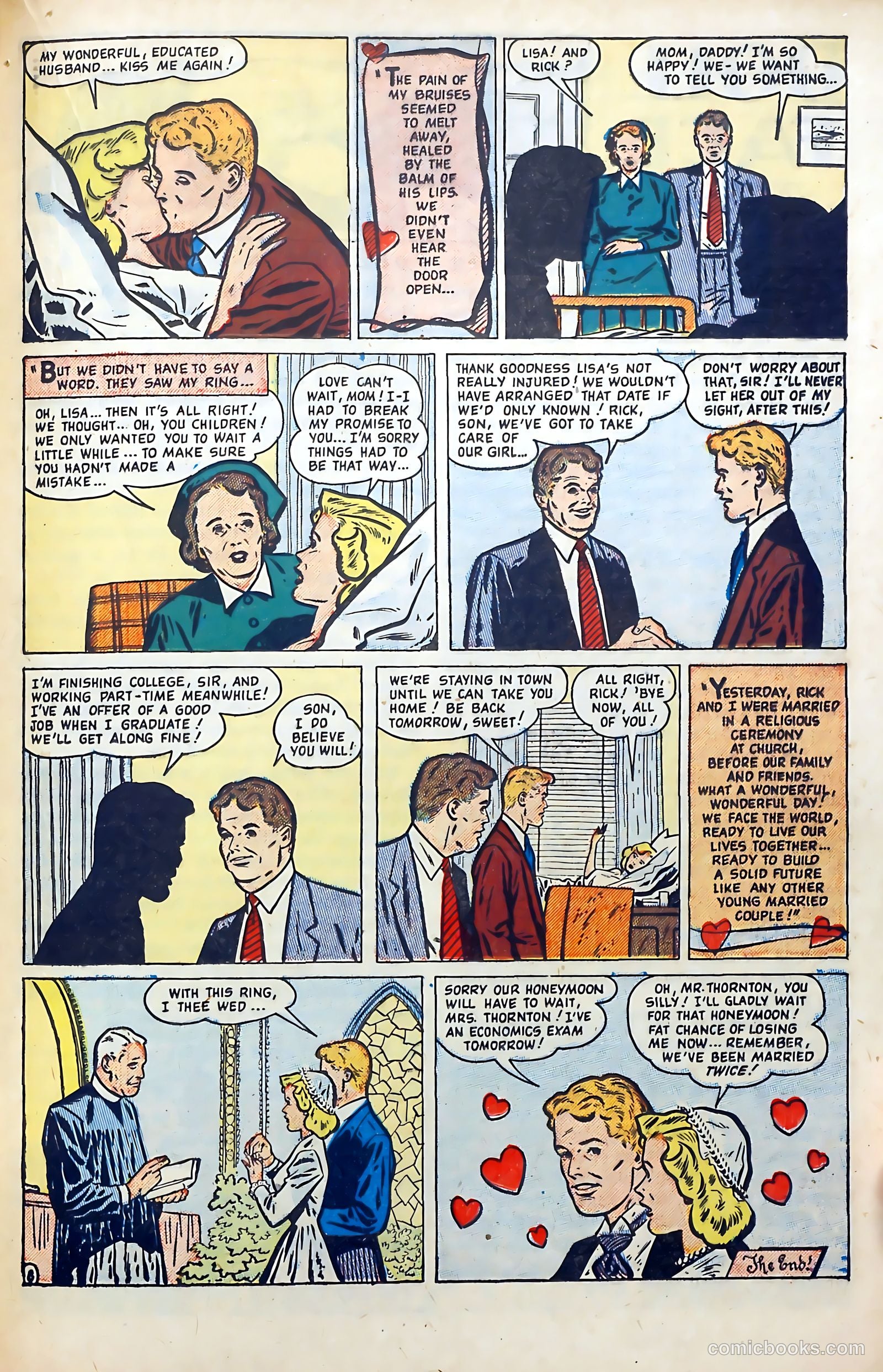 Popular Romance #10 (1950) — page 21 of 37