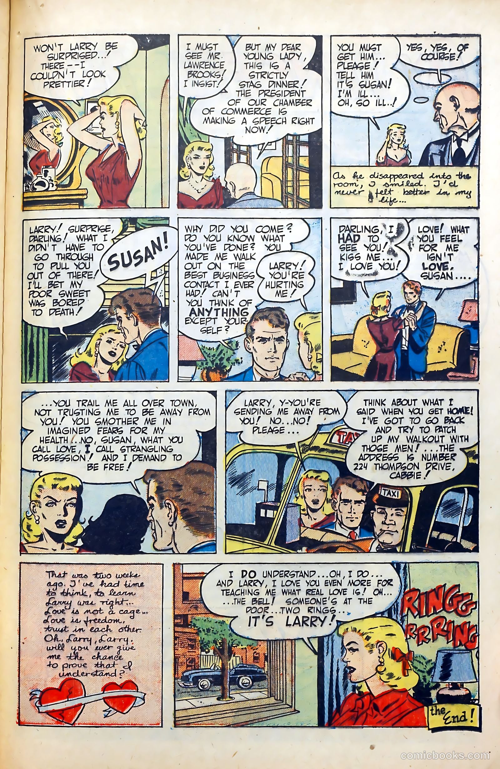Popular Romance #10 (1950) — page 25 of 37