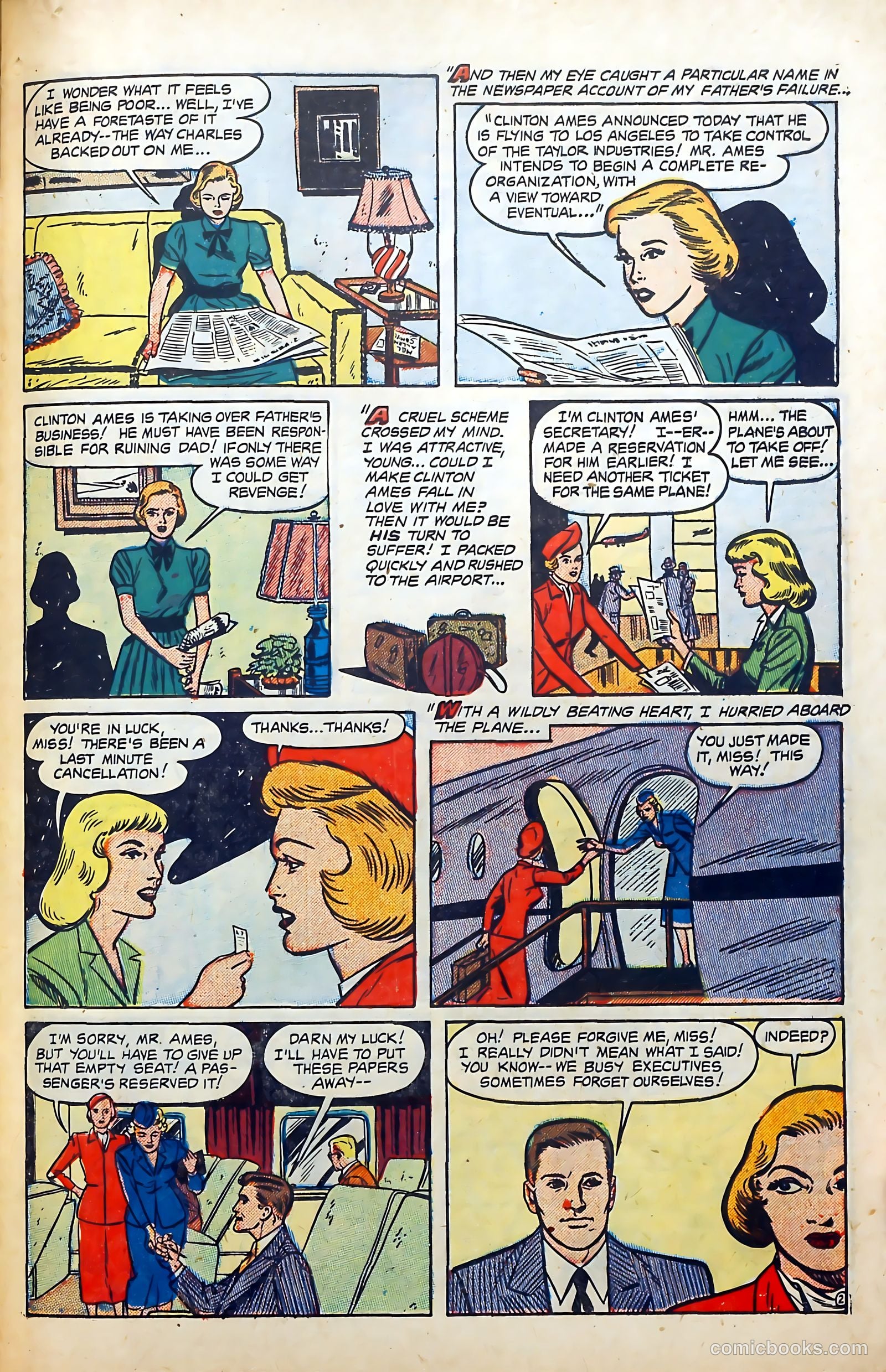 Popular Romance #10 (1950) — page 27 of 37