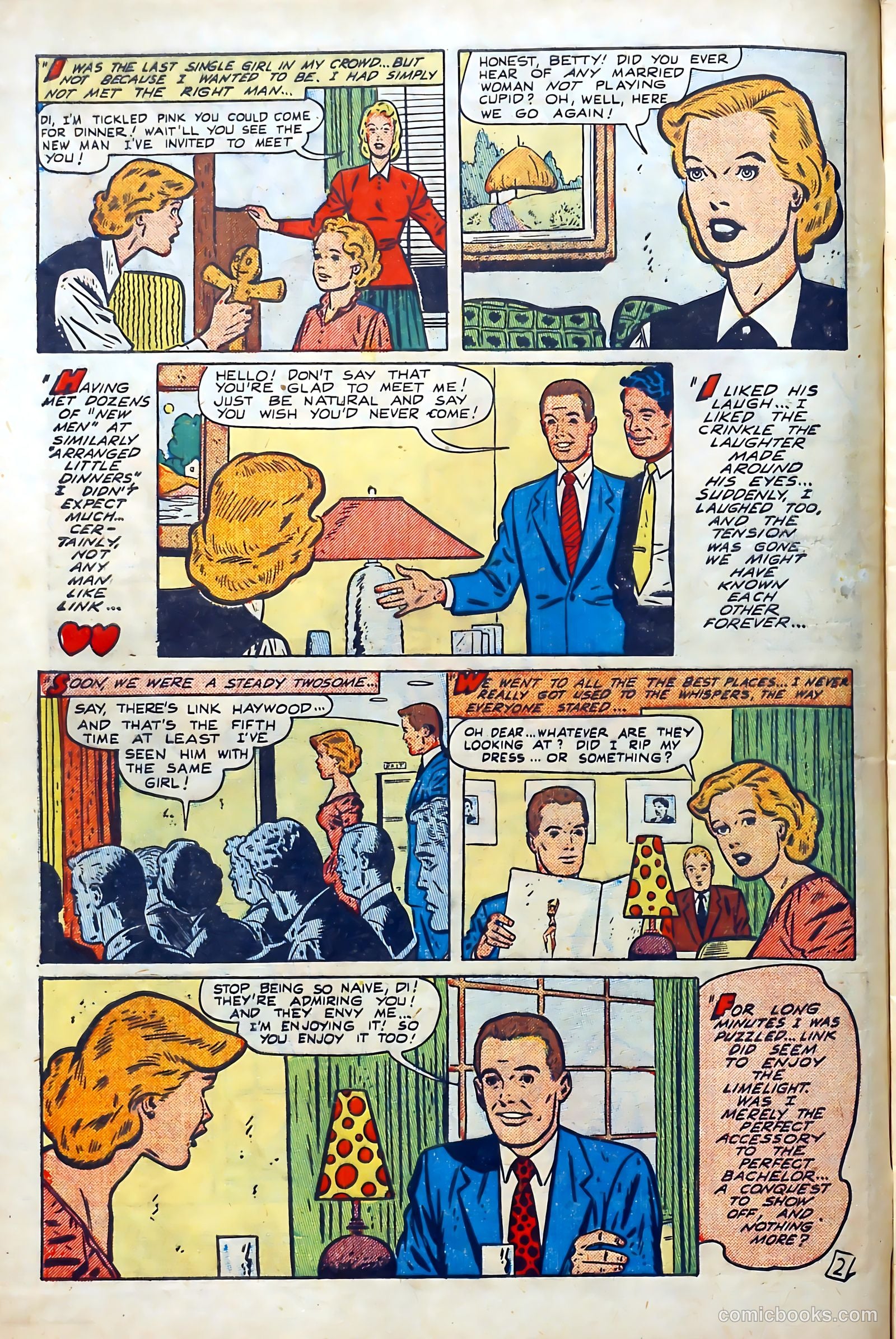 Popular Romance #11 (1951) — page 5 of 37