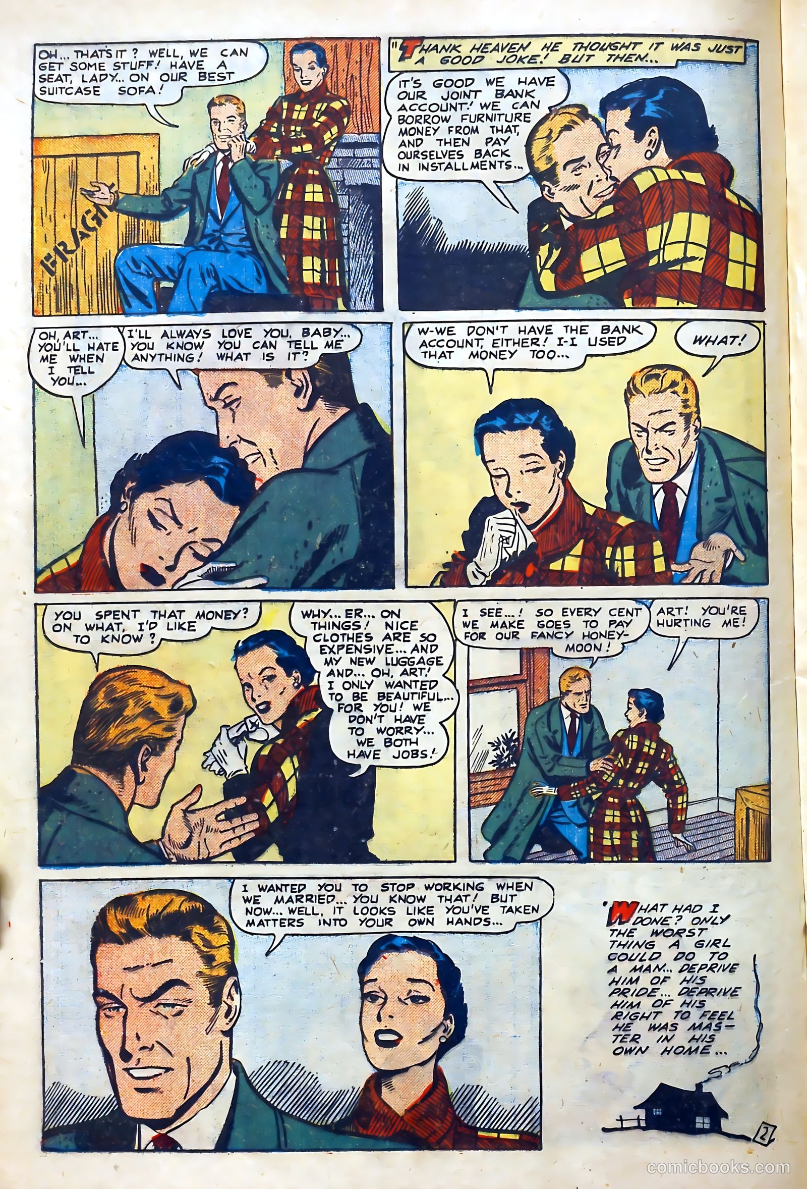 Popular Romance #11 (1951) — page 17 of 37