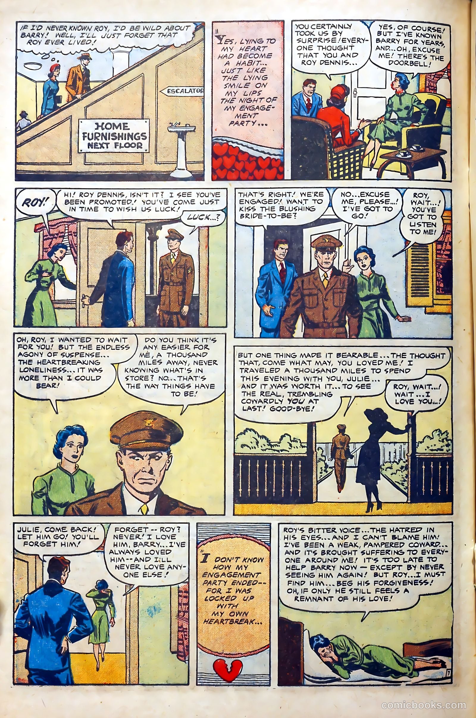 Popular Romance #11 (1951) — page 33 of 37