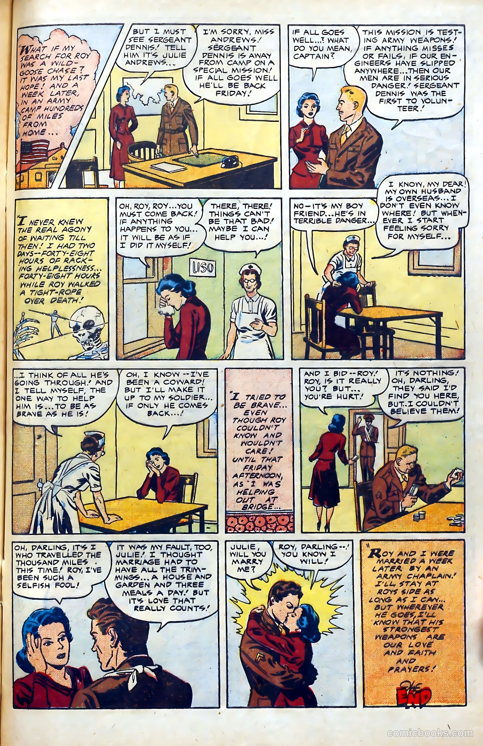 Popular Romance #11 (1951) — page 34 of 37