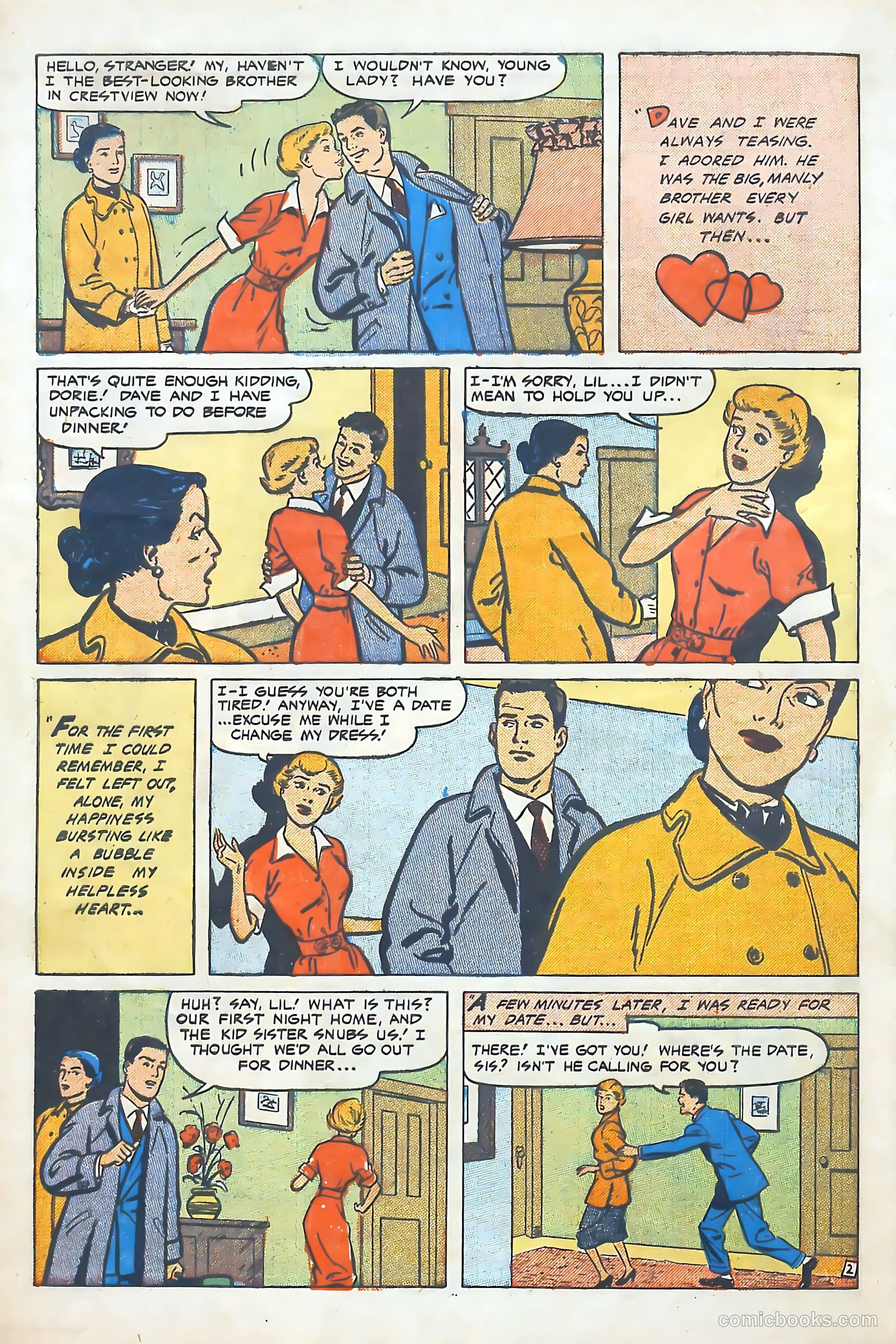 Popular Romance #12 (1951) — page 4 of 36
