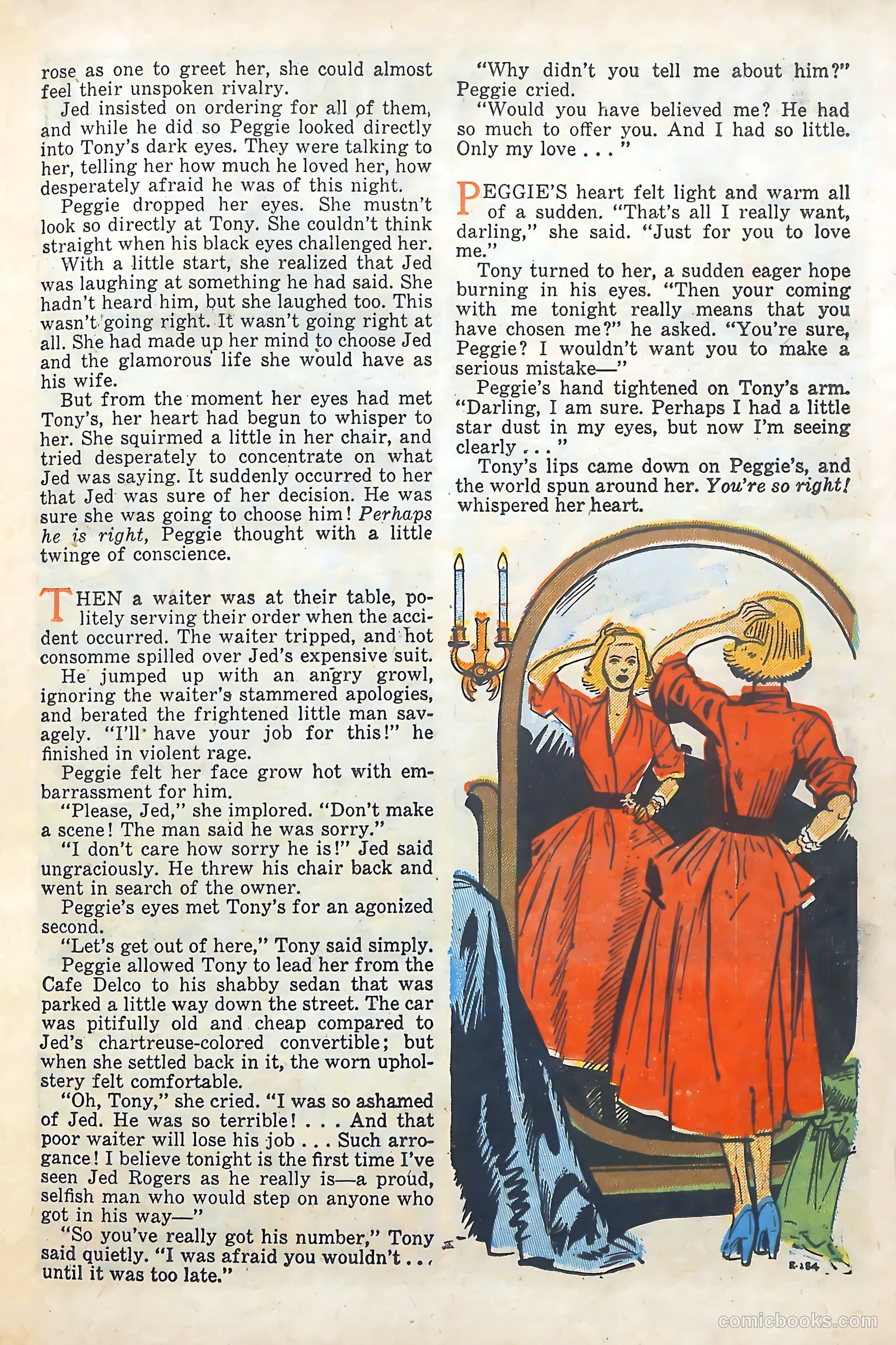 Popular Romance #12 (1951) — page 23 of 36