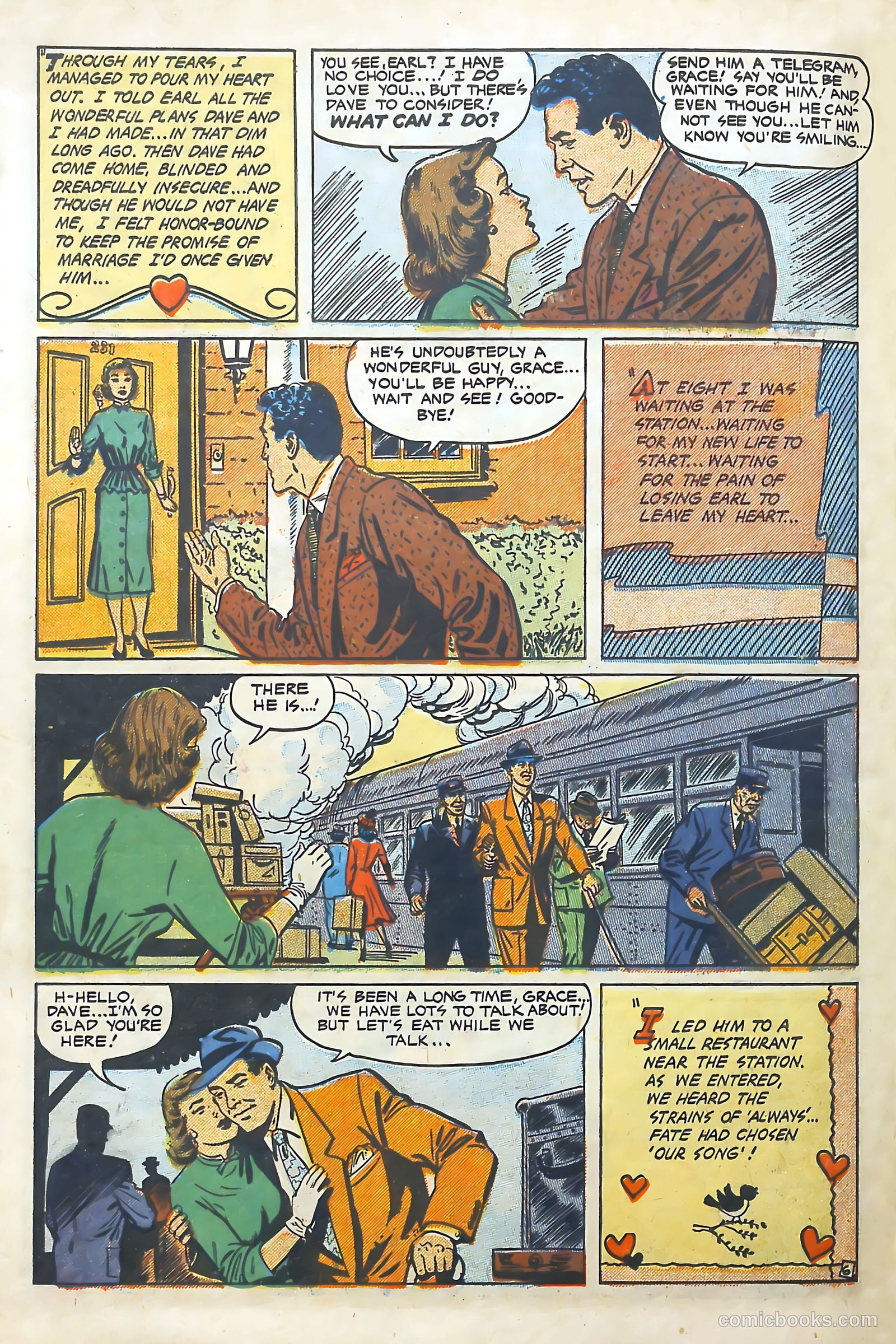 Popular Romance #12 (1951) — page 30 of 36