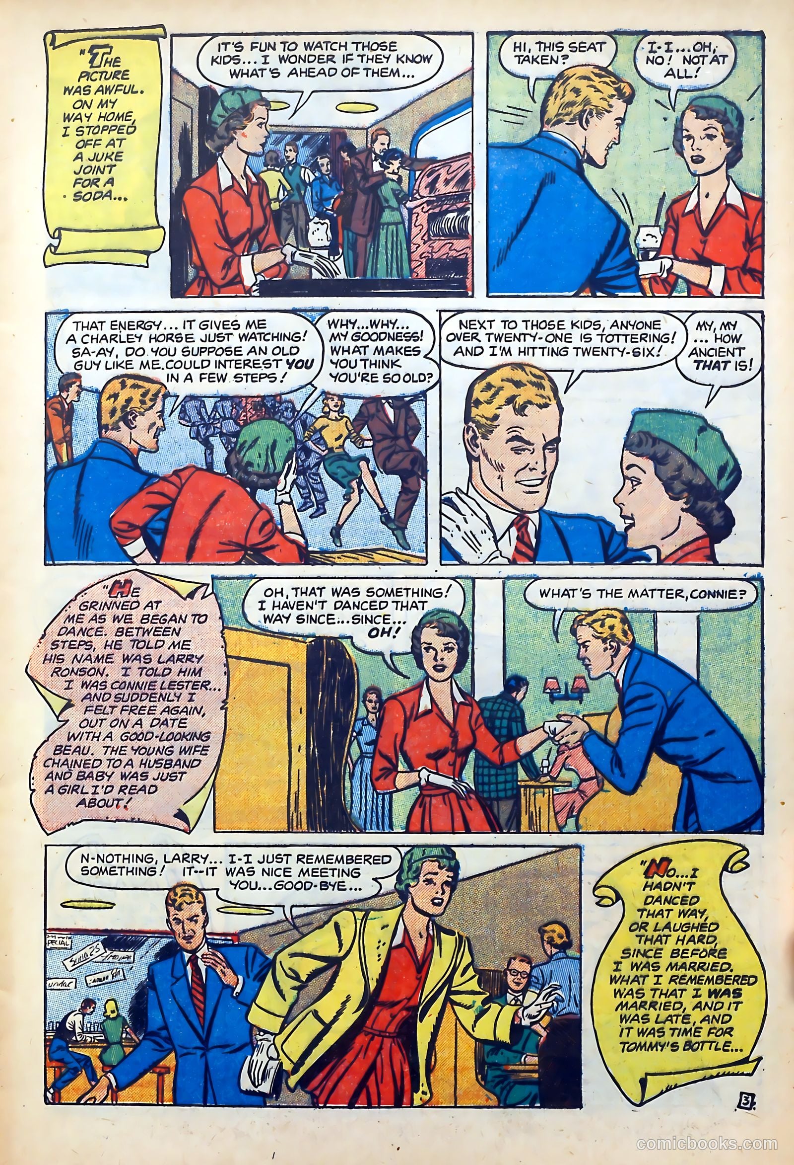 Popular Romance #13 (1951) — page 5 of 36