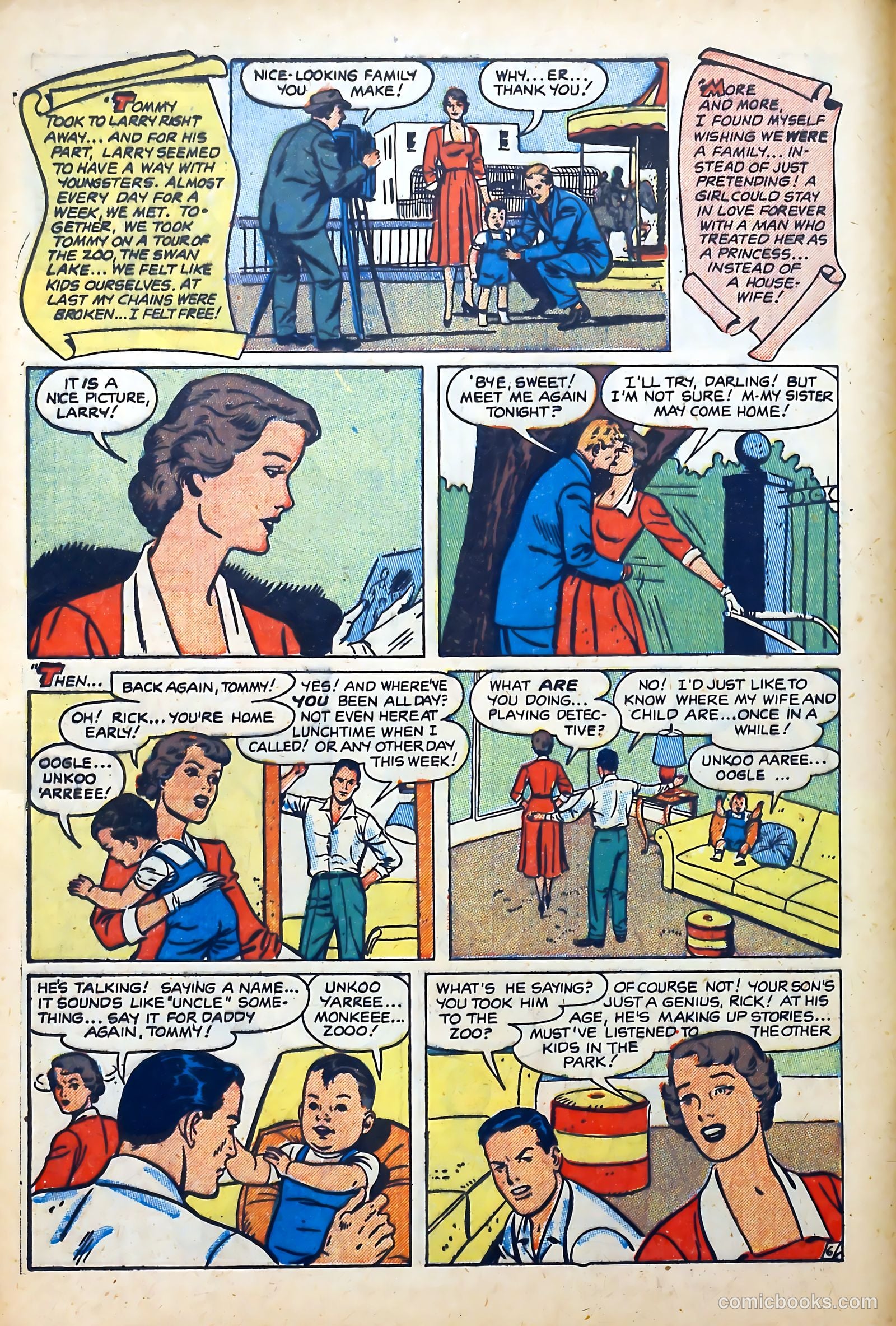 Popular Romance #13 (1951) — page 8 of 36