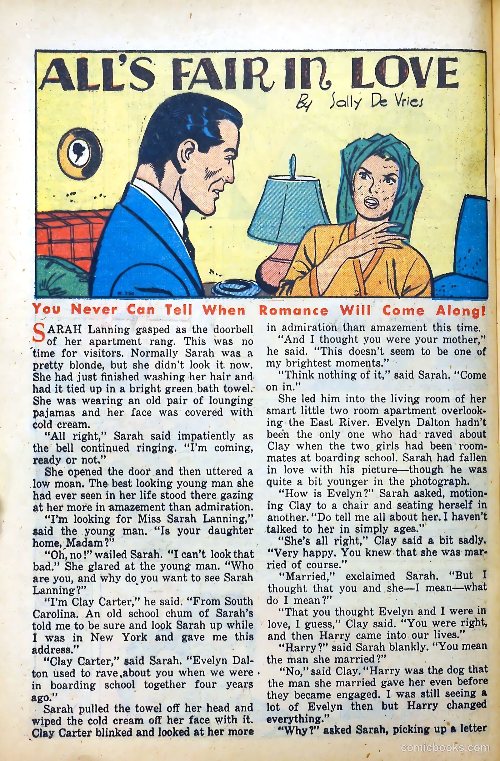 Popular Romance #13 (1951) — page 24 of 36