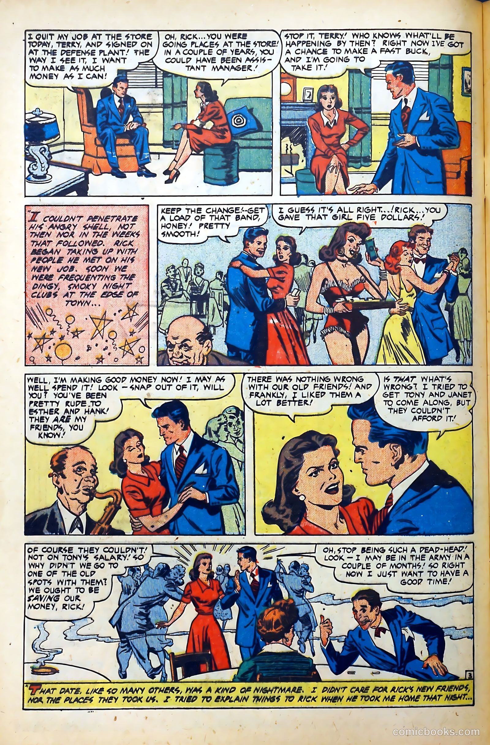 Popular Romance #13 (1951) — page 28 of 36