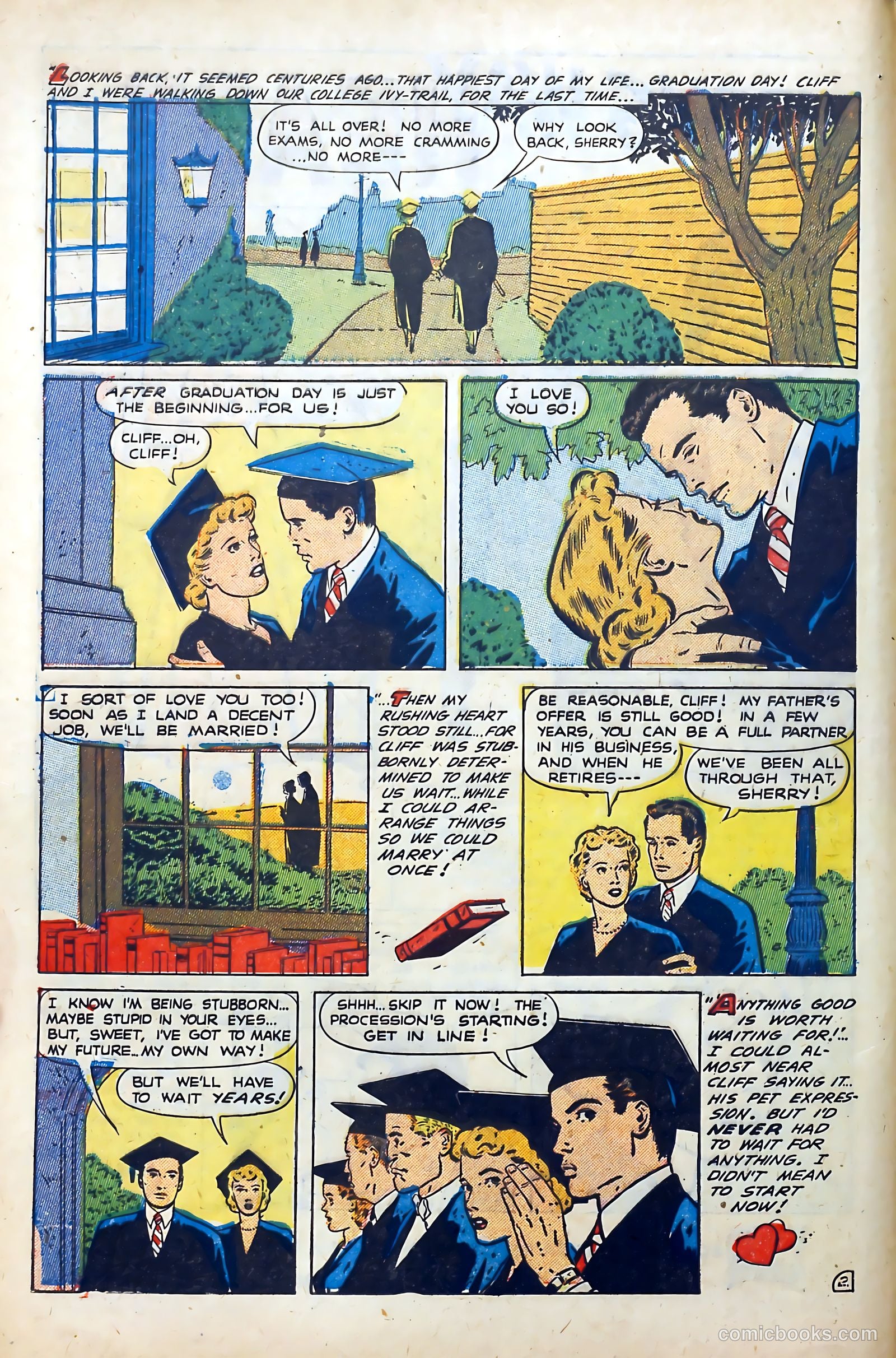 Popular Romance #15 (1951) — page 4 of 36