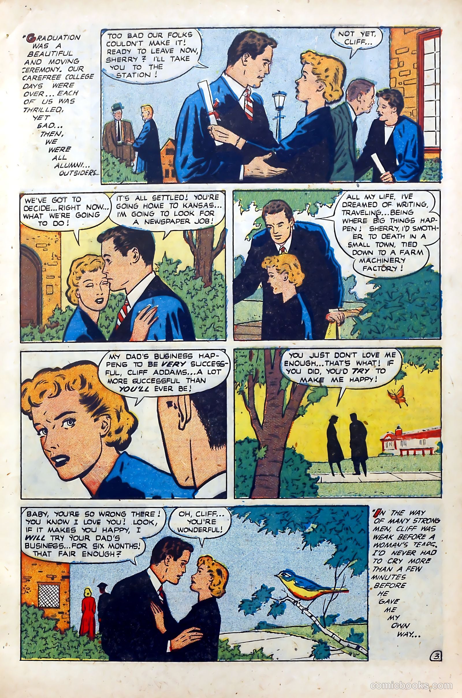Popular Romance #15 (1951) — page 5 of 36