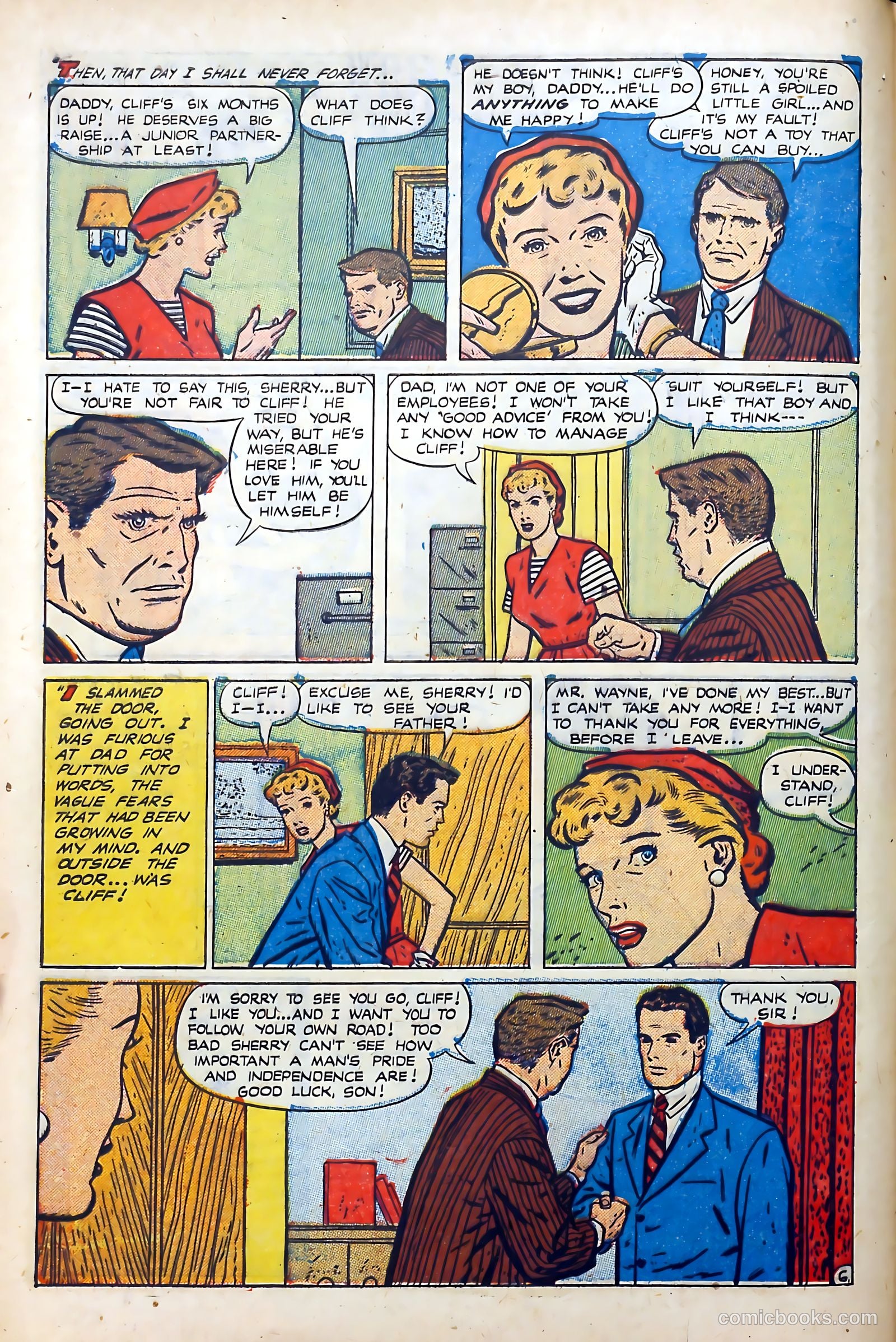 Popular Romance #15 (1951) — page 8 of 36