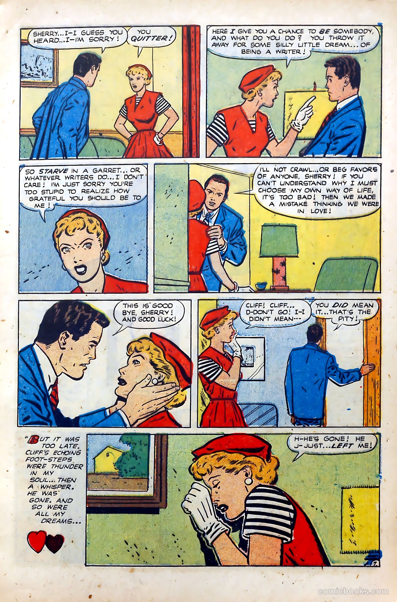 Popular Romance #15 (1951) — page 9 of 36