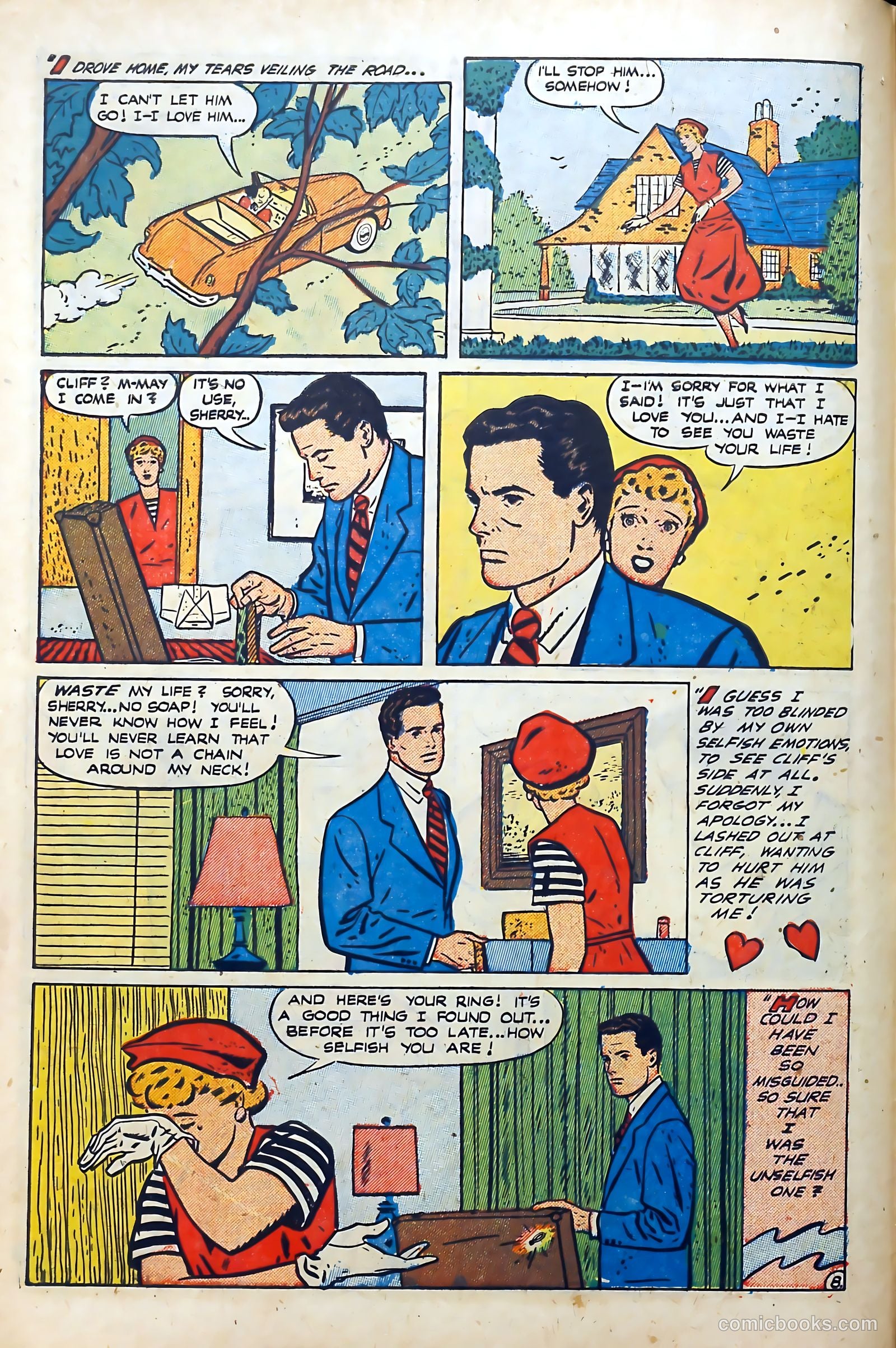 Popular Romance #15 (1951) — page 10 of 36