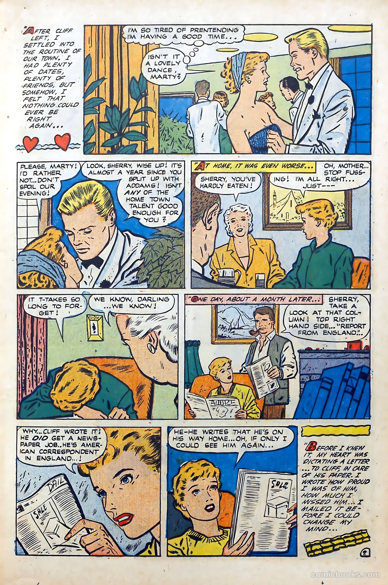 Popular Romance #15 (1951) — page 11 of 36