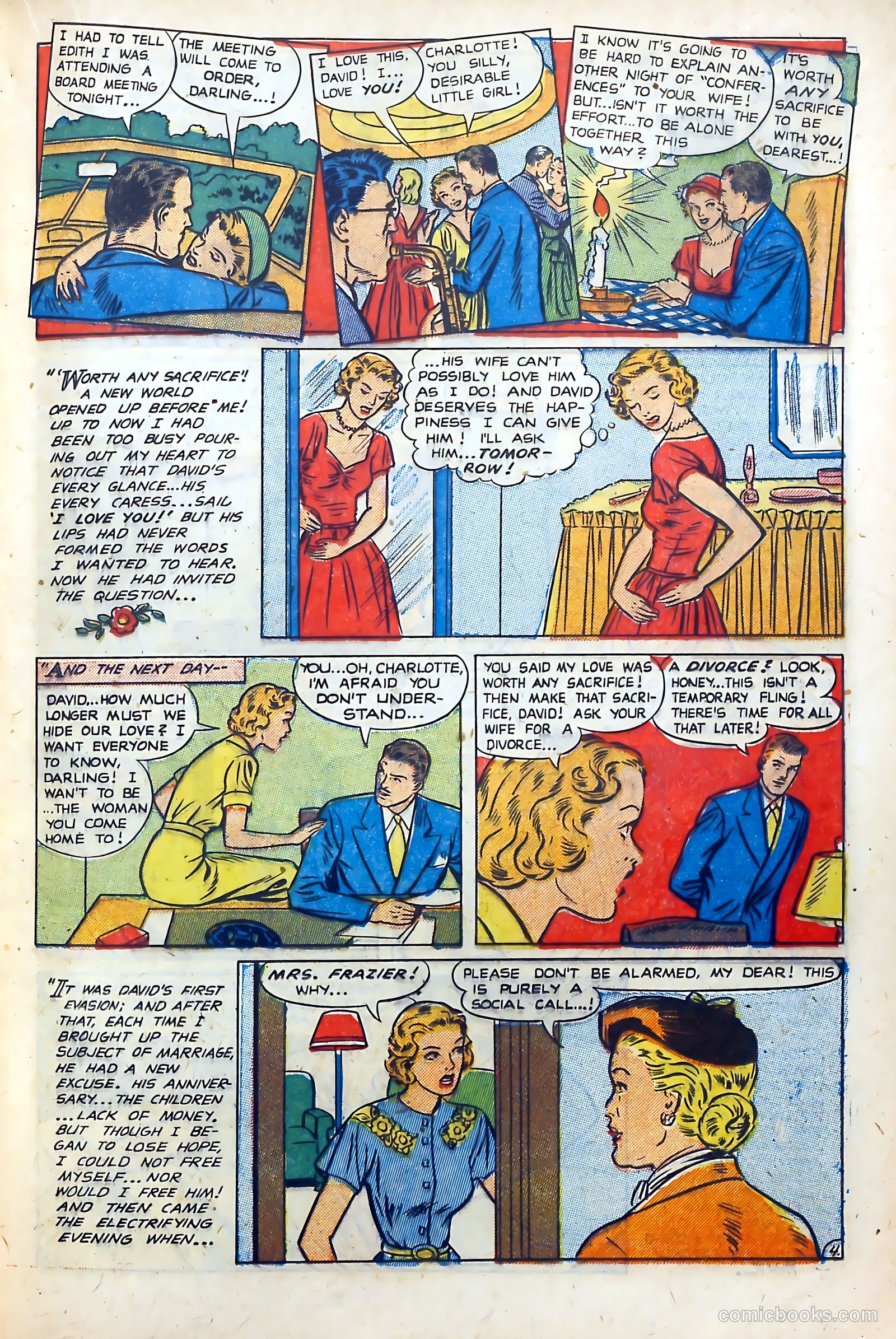 Popular Romance #15 (1951) — page 17 of 36