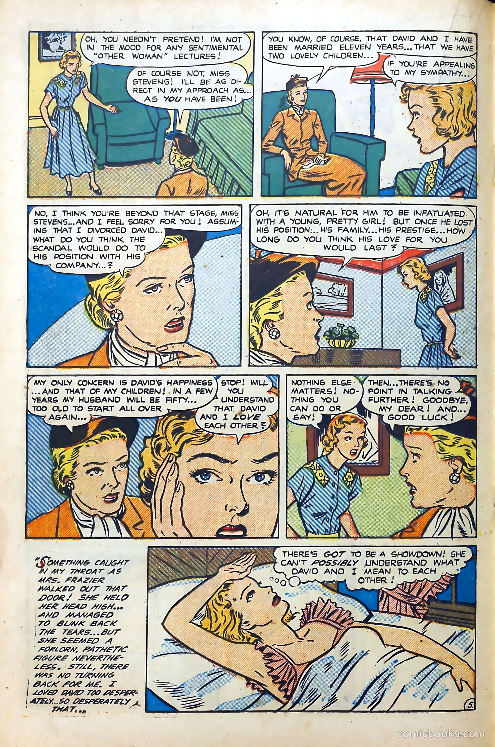 Popular Romance #15 (1951) — page 18 of 36