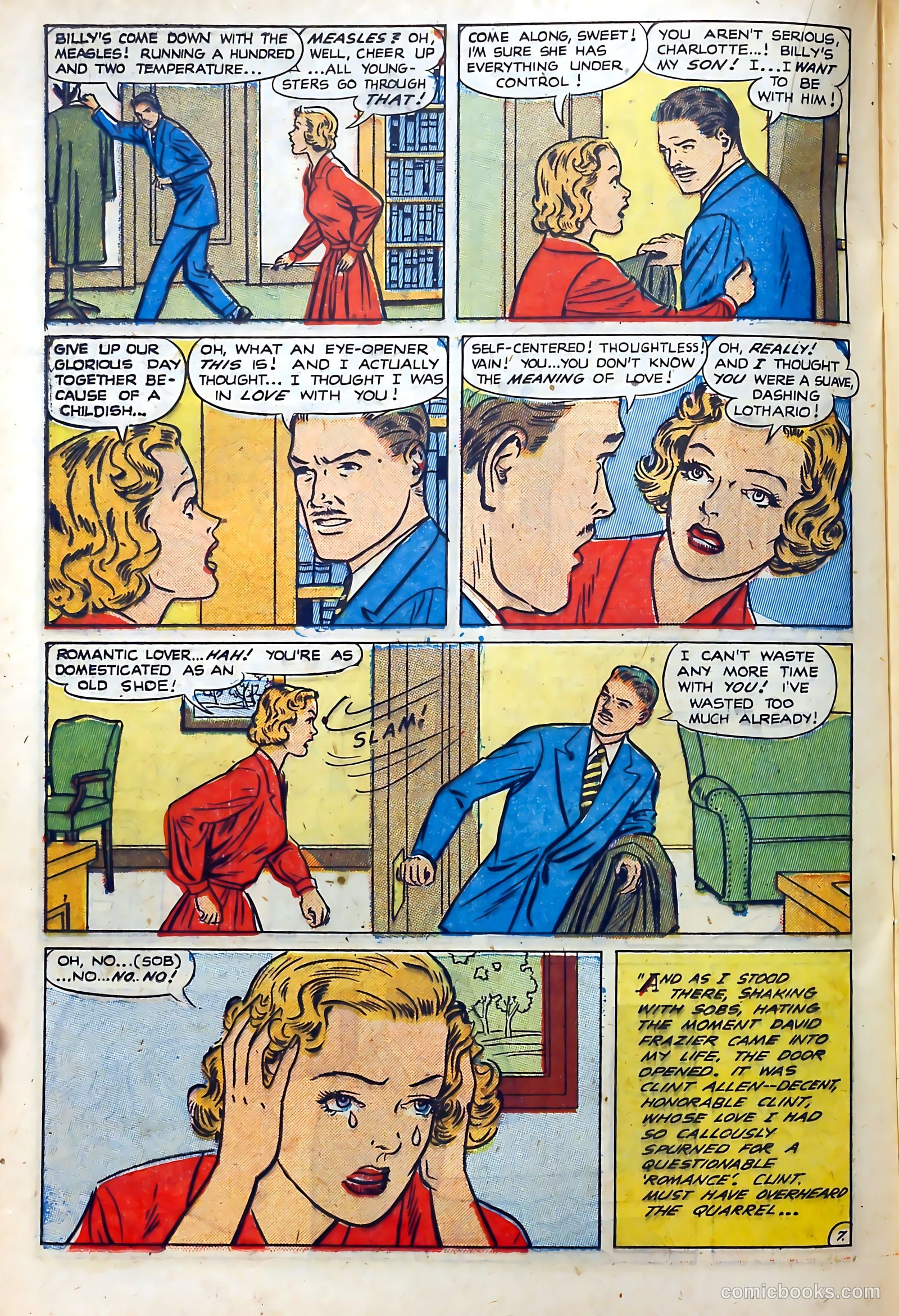 Popular Romance #15 (1951) — page 20 of 36