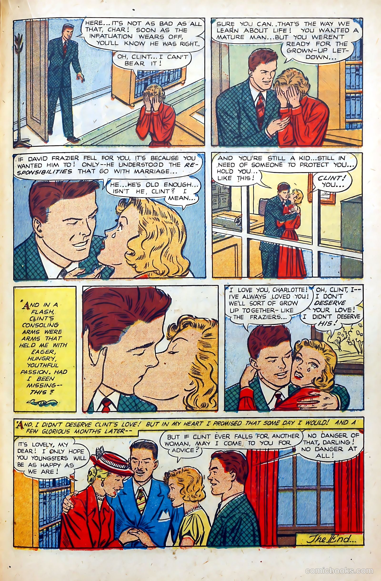 Popular Romance #15 (1951) — page 21 of 36