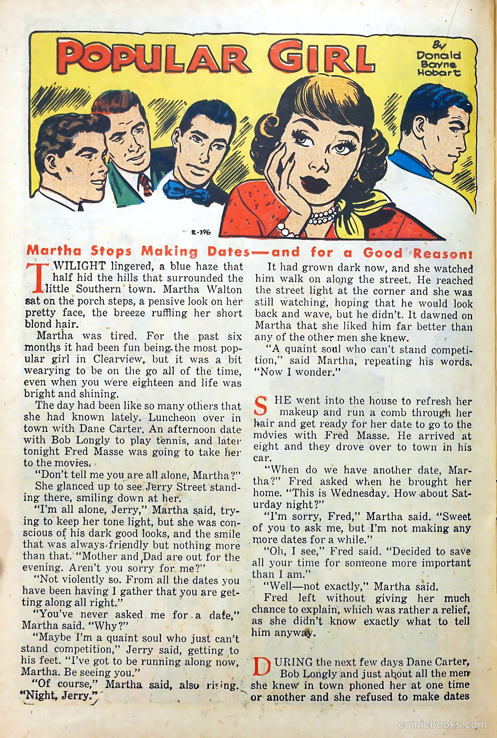 Popular Romance #15 (1951) — page 22 of 36