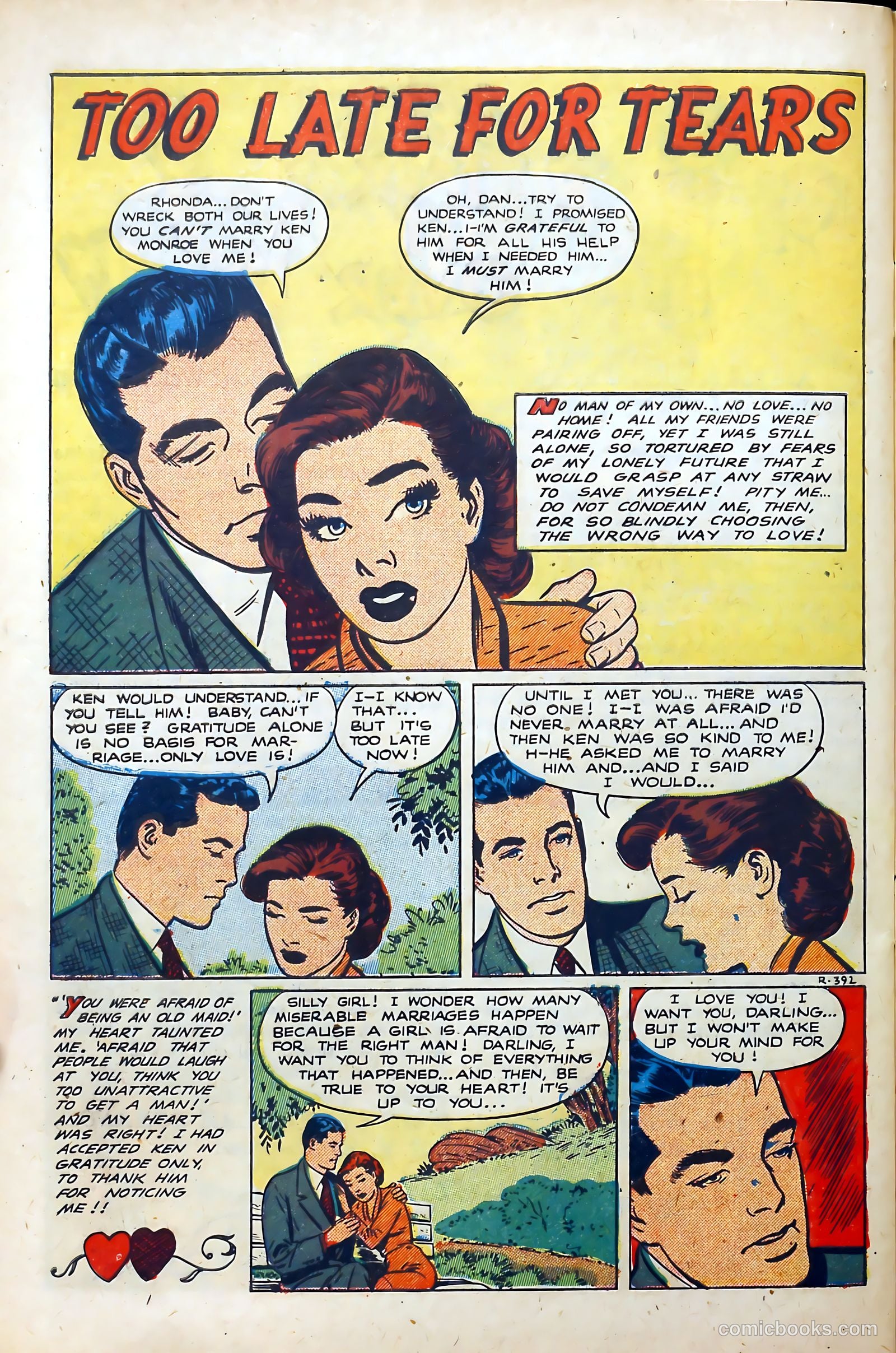 Popular Romance #15 (1951) — page 28 of 36