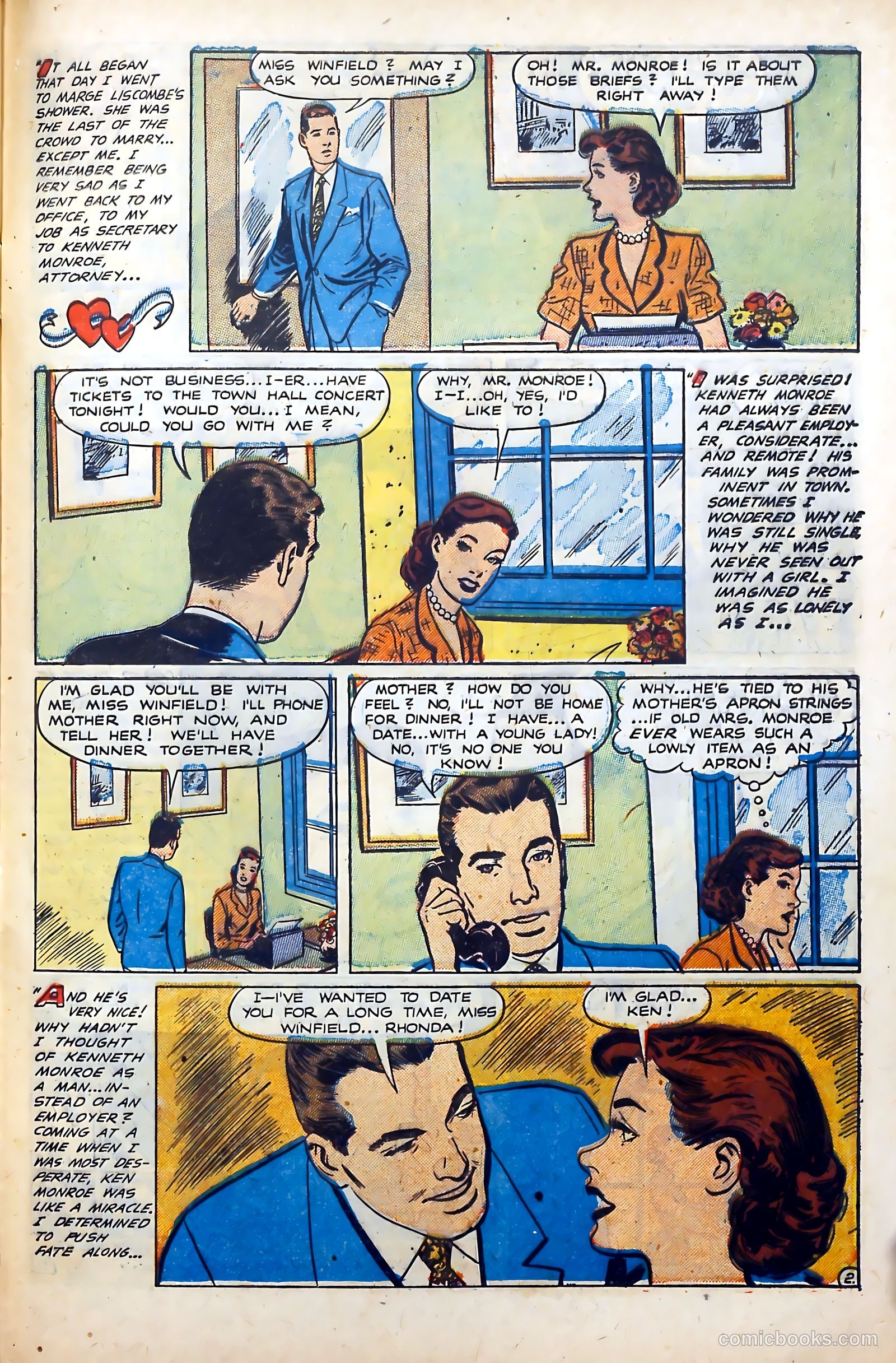 Popular Romance #15 (1951) — page 29 of 36