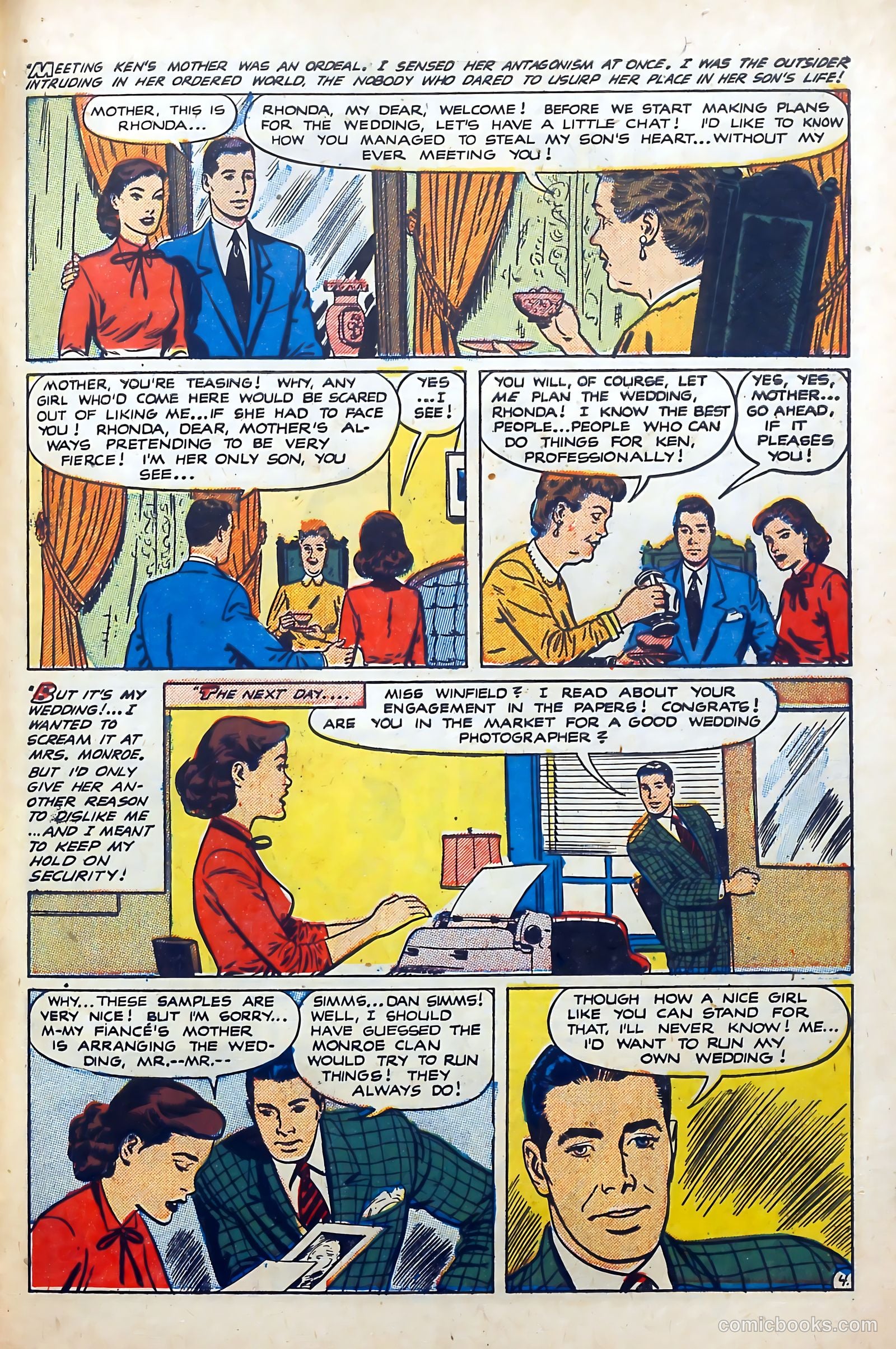Popular Romance #15 (1951) — page 31 of 36