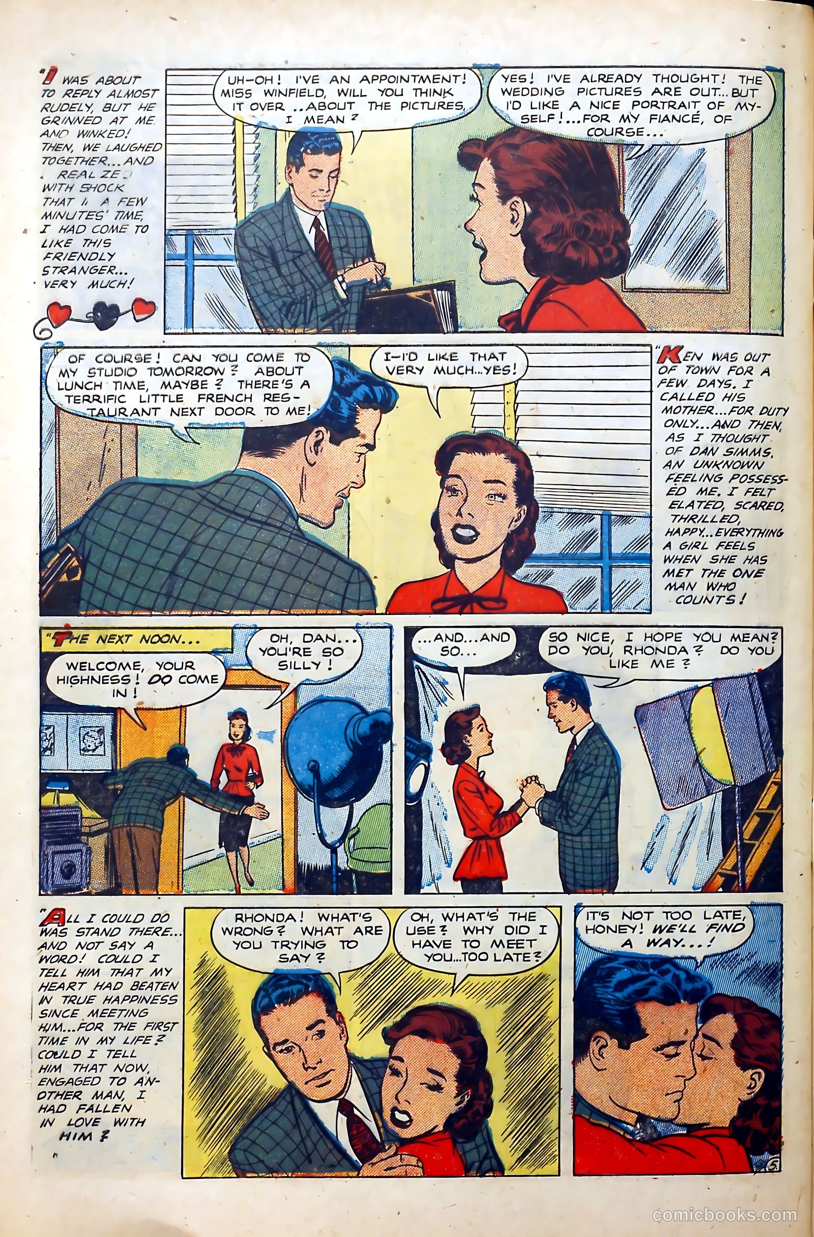 Popular Romance #15 (1951) — page 32 of 36