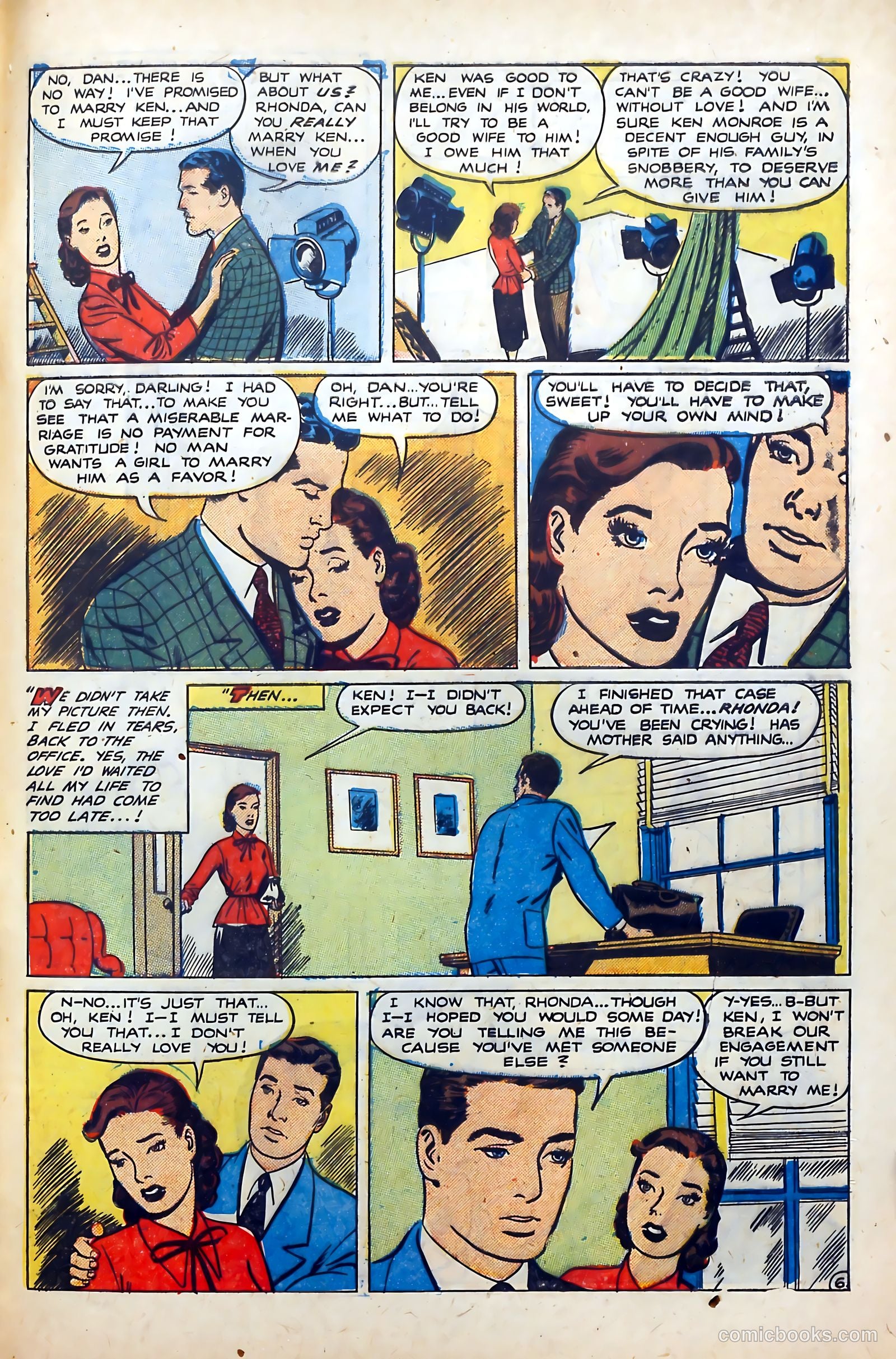 Popular Romance #15 (1951) — page 33 of 36