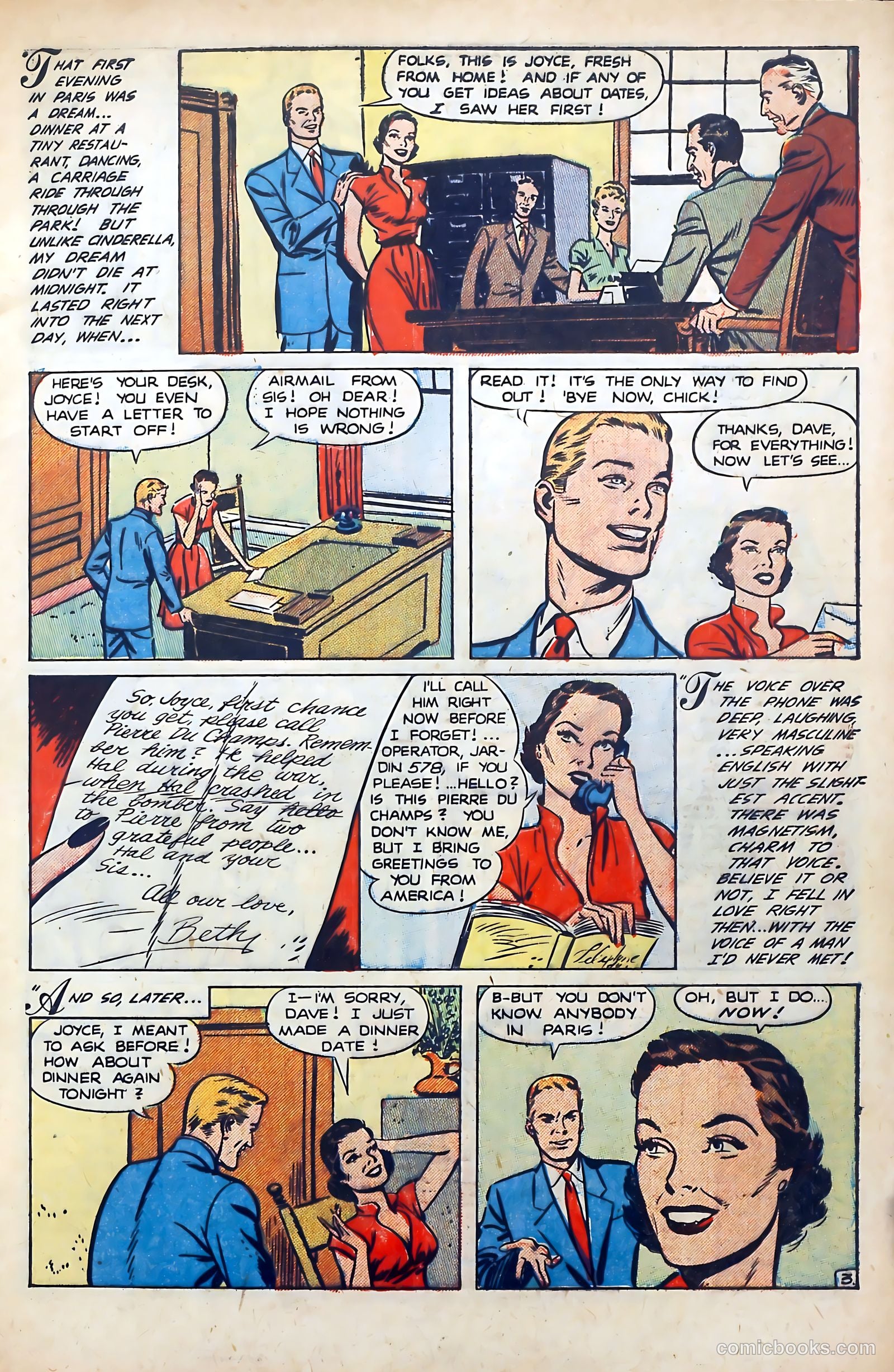 Popular Romance #16 (1951) — page 5 of 38