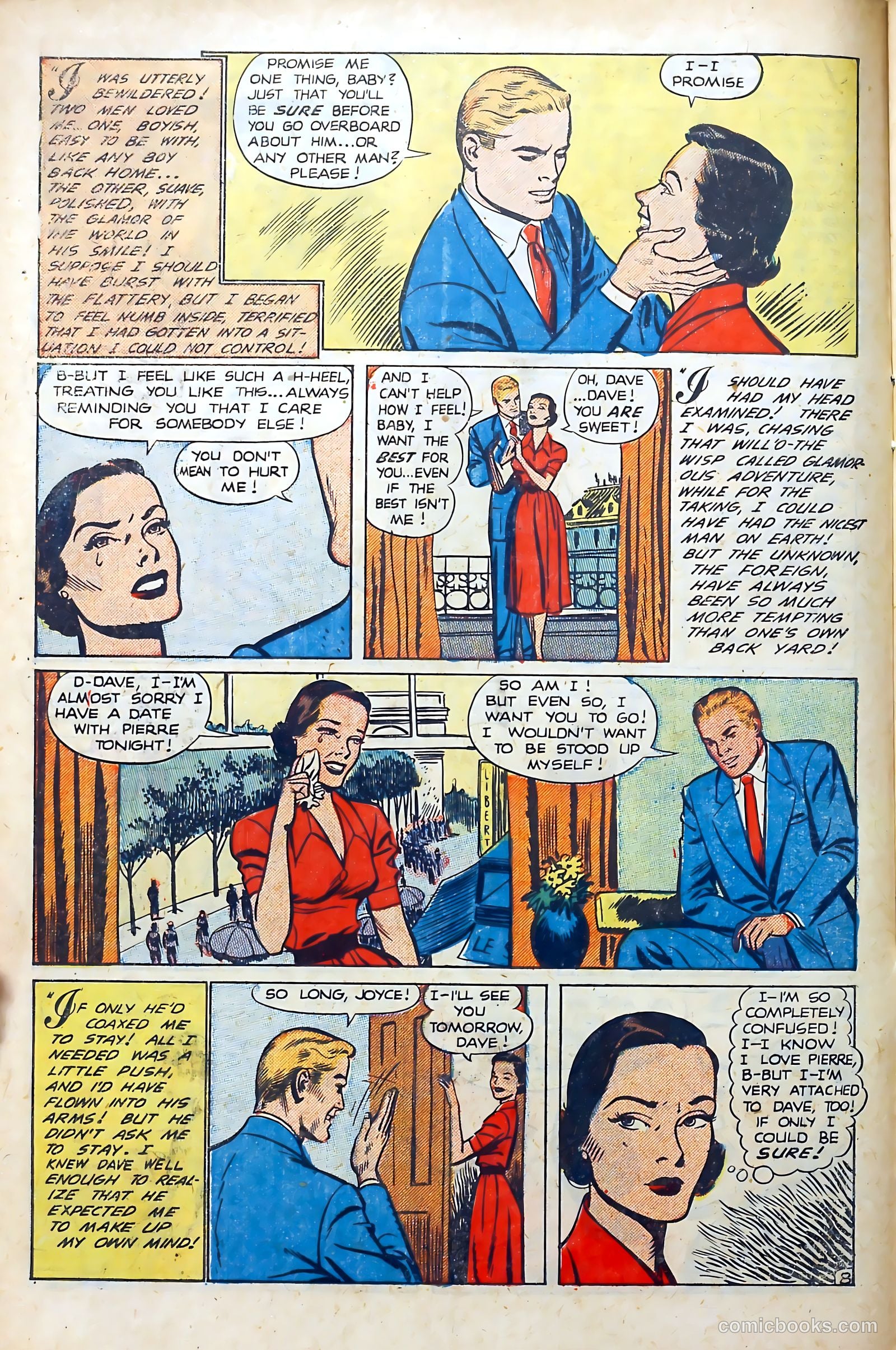 Popular Romance #16 (1951) — page 10 of 38