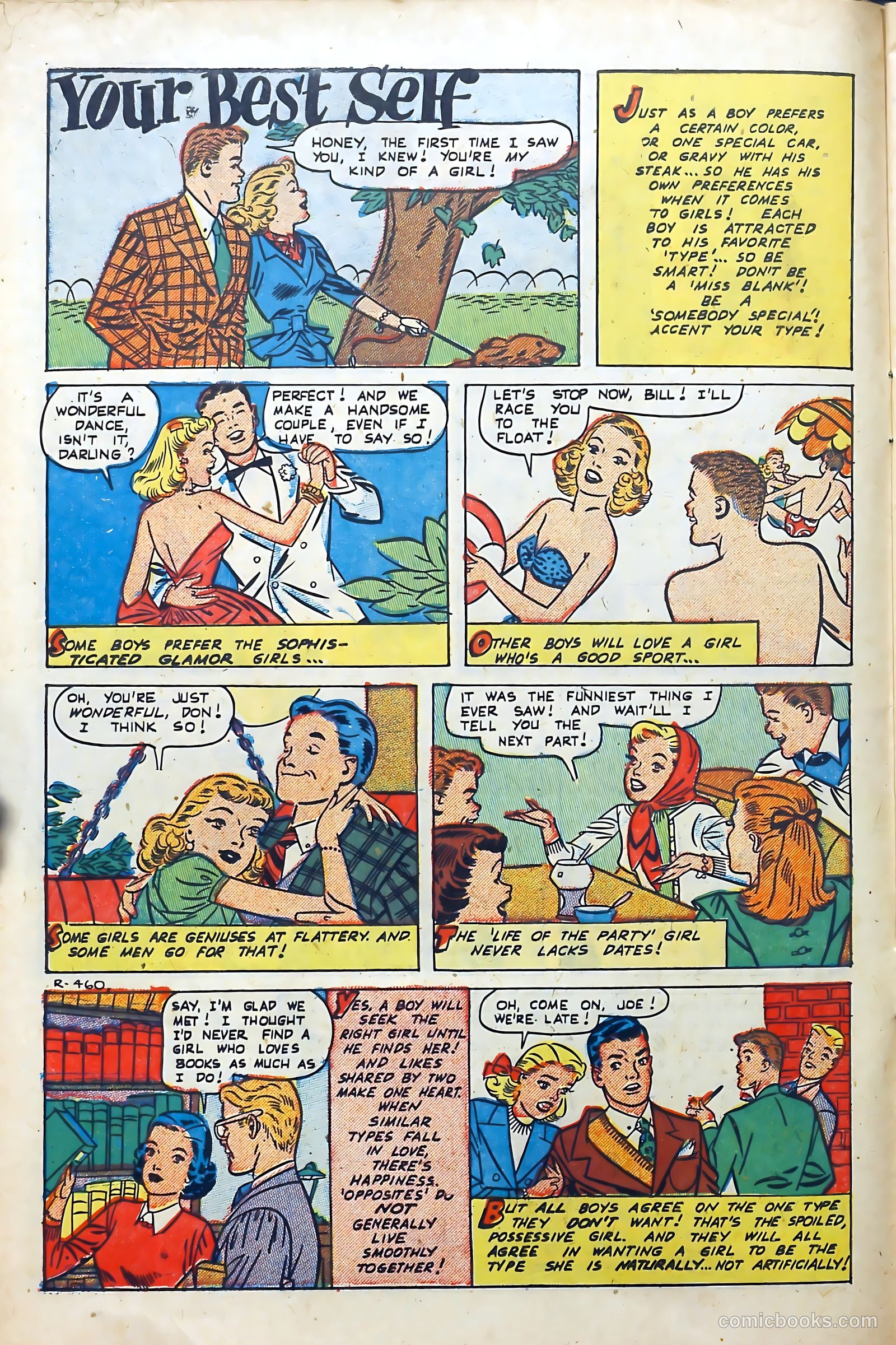 Popular Romance #17 (1952) — page 10 of 36
