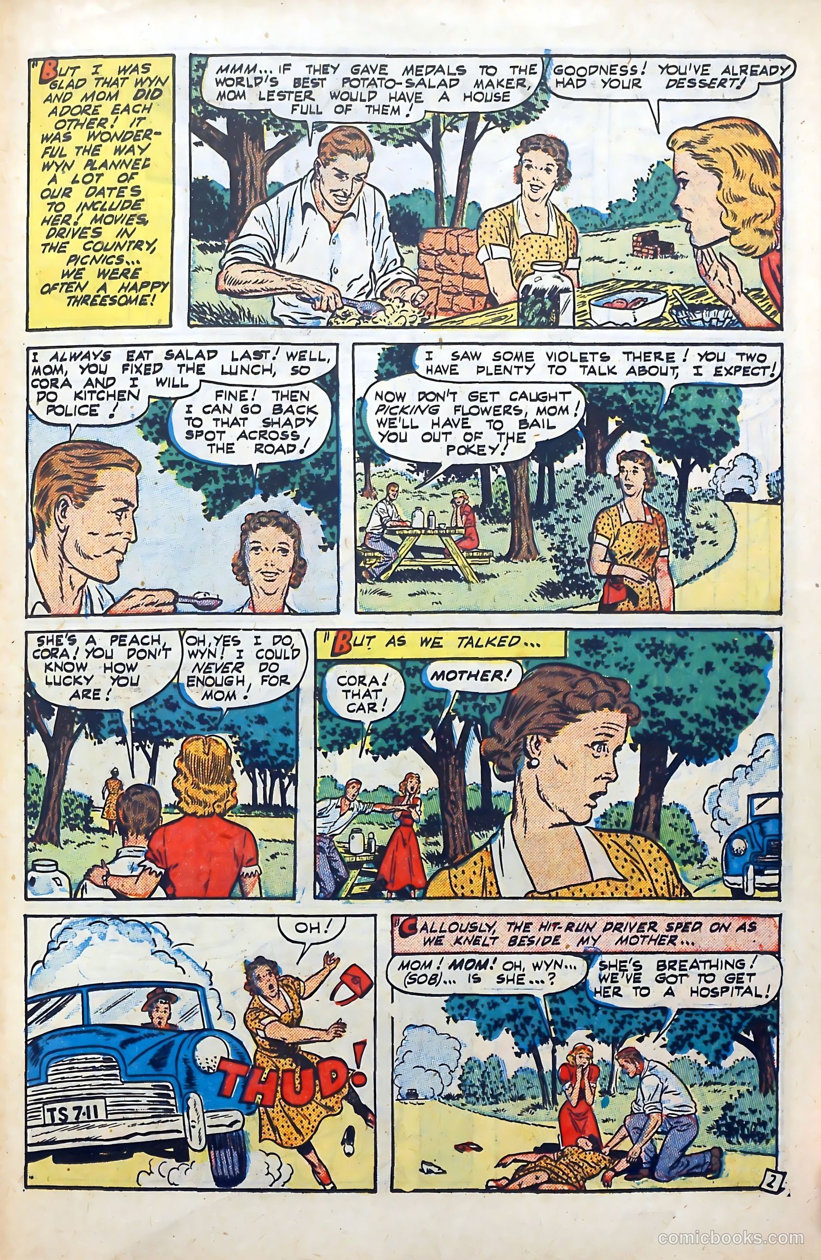 Popular Romance #17 (1952) — page 23 of 36
