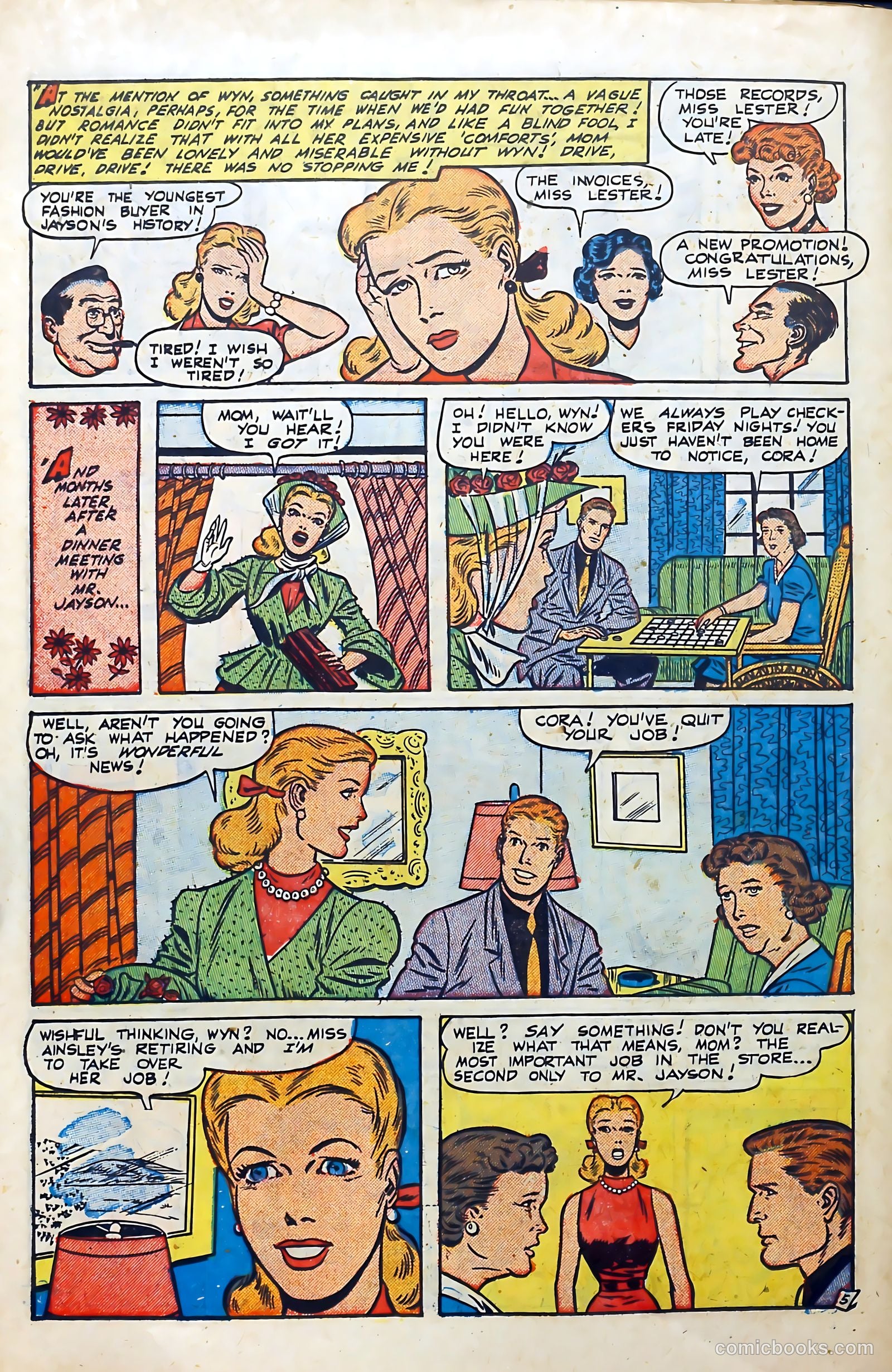 Popular Romance #17 (1952) — page 26 of 36