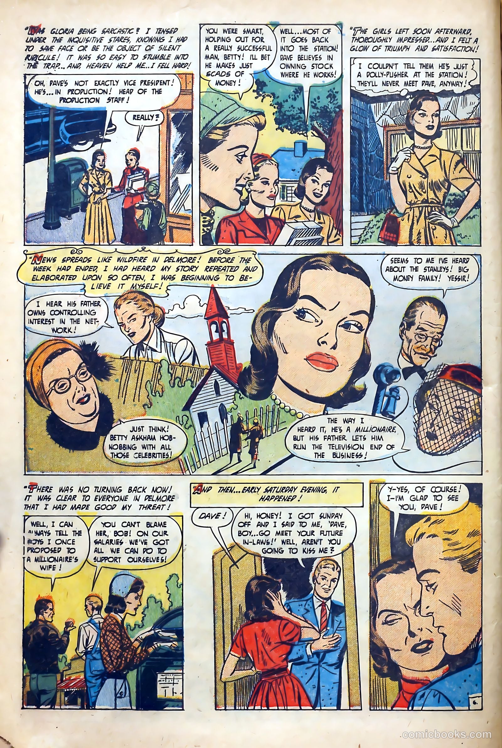 Popular Romance #18 (1952) — page 8 of 36