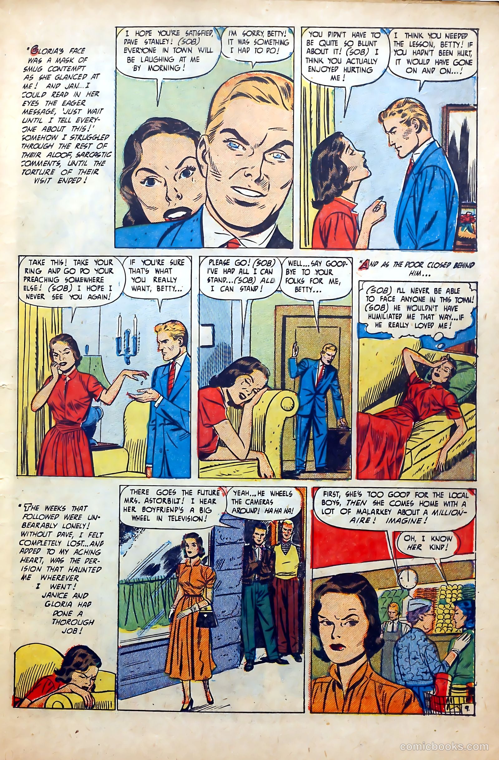 Popular Romance #18 (1952) — page 11 of 36
