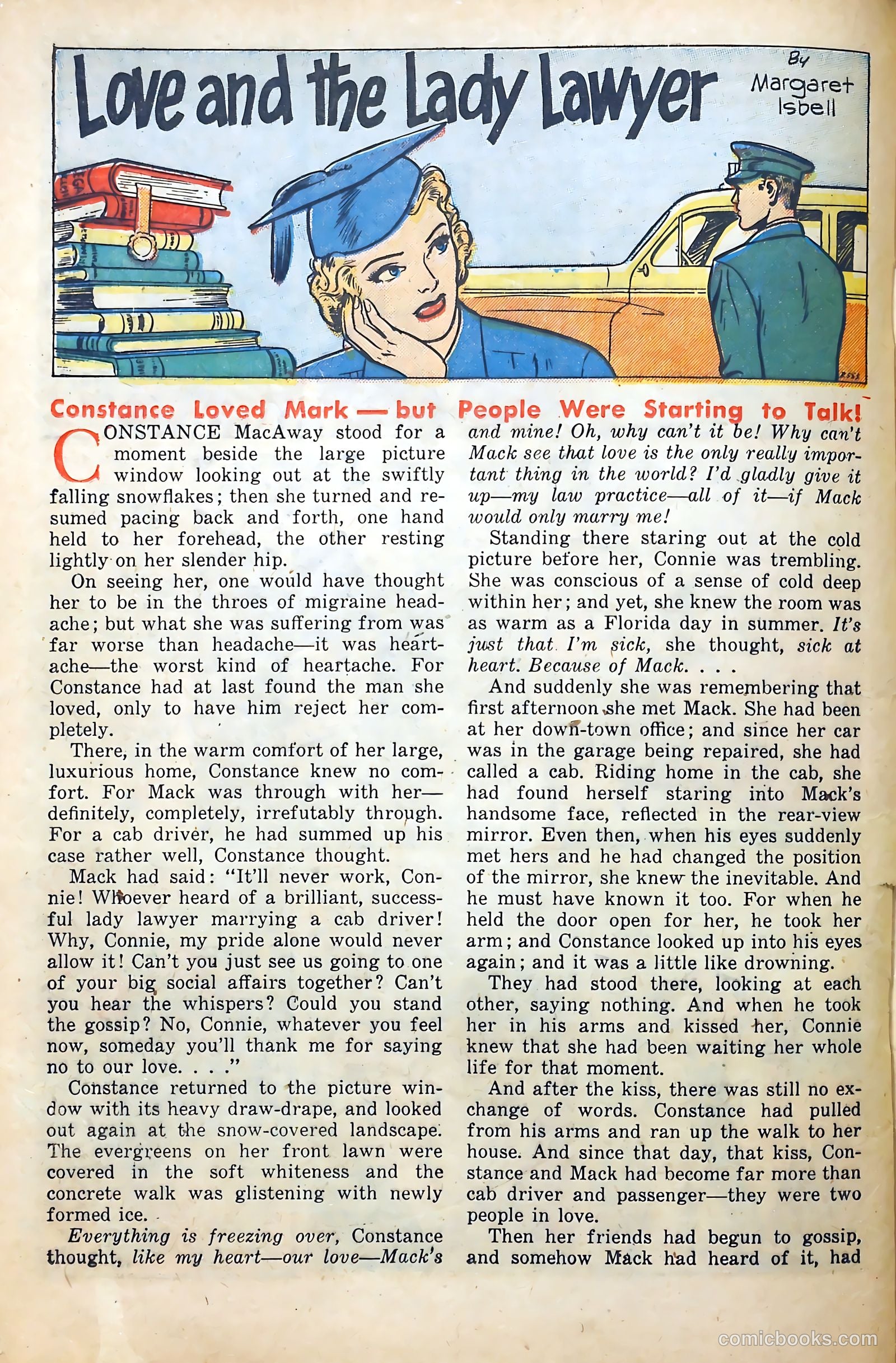 Popular Romance #18 (1952) — page 20 of 36
