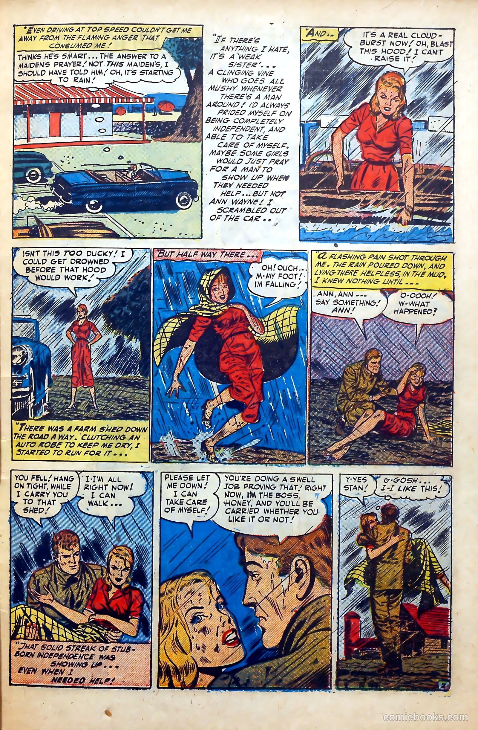 Popular Romance #18 (1952) — page 23 of 36