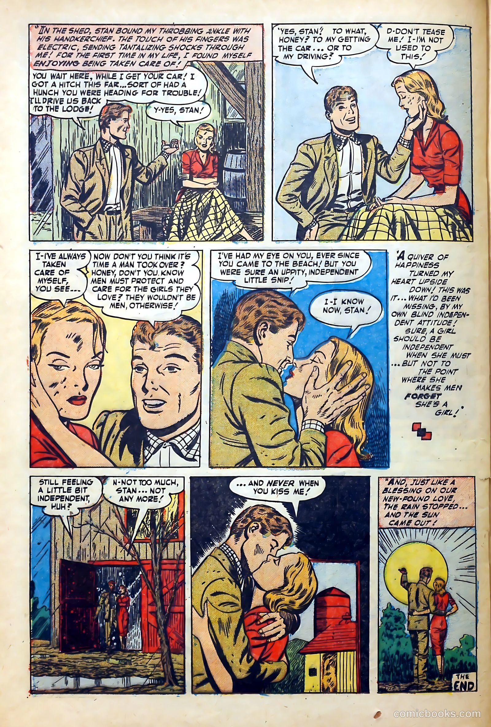 Popular Romance #18 (1952) — page 24 of 36