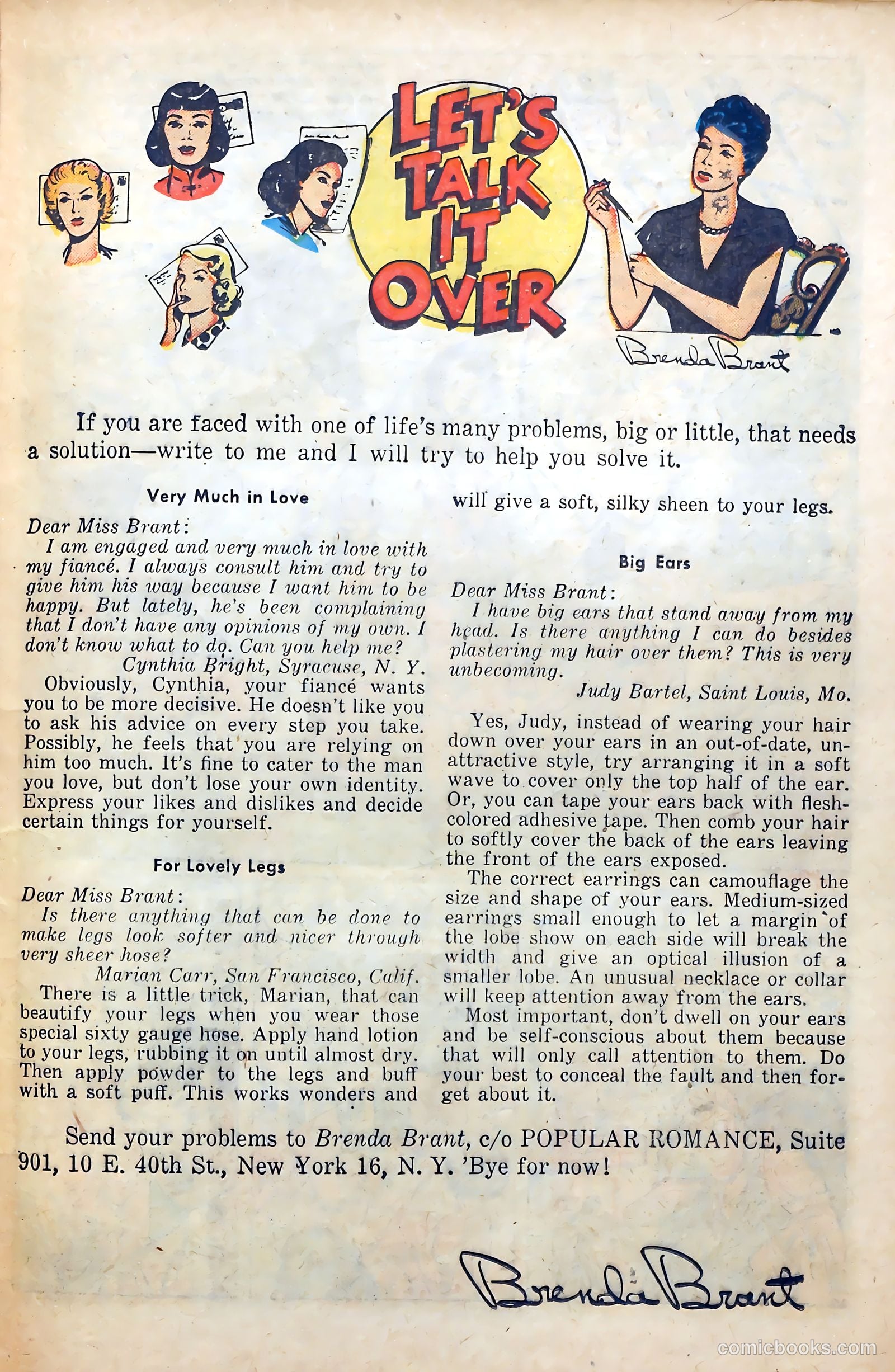 Popular Romance #18 (1952) — page 25 of 36