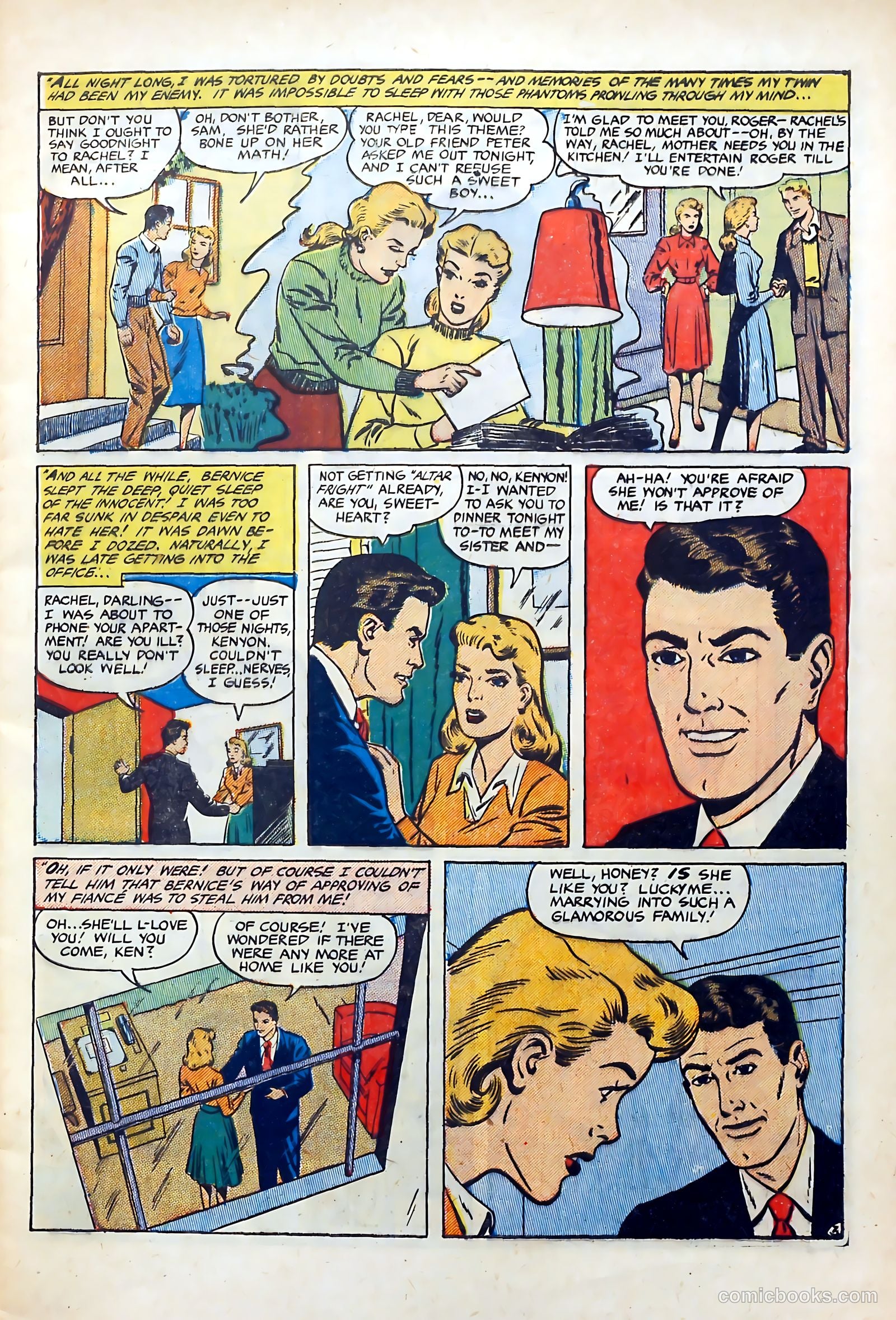 Popular Romance #19 (1952) — page 5 of 36