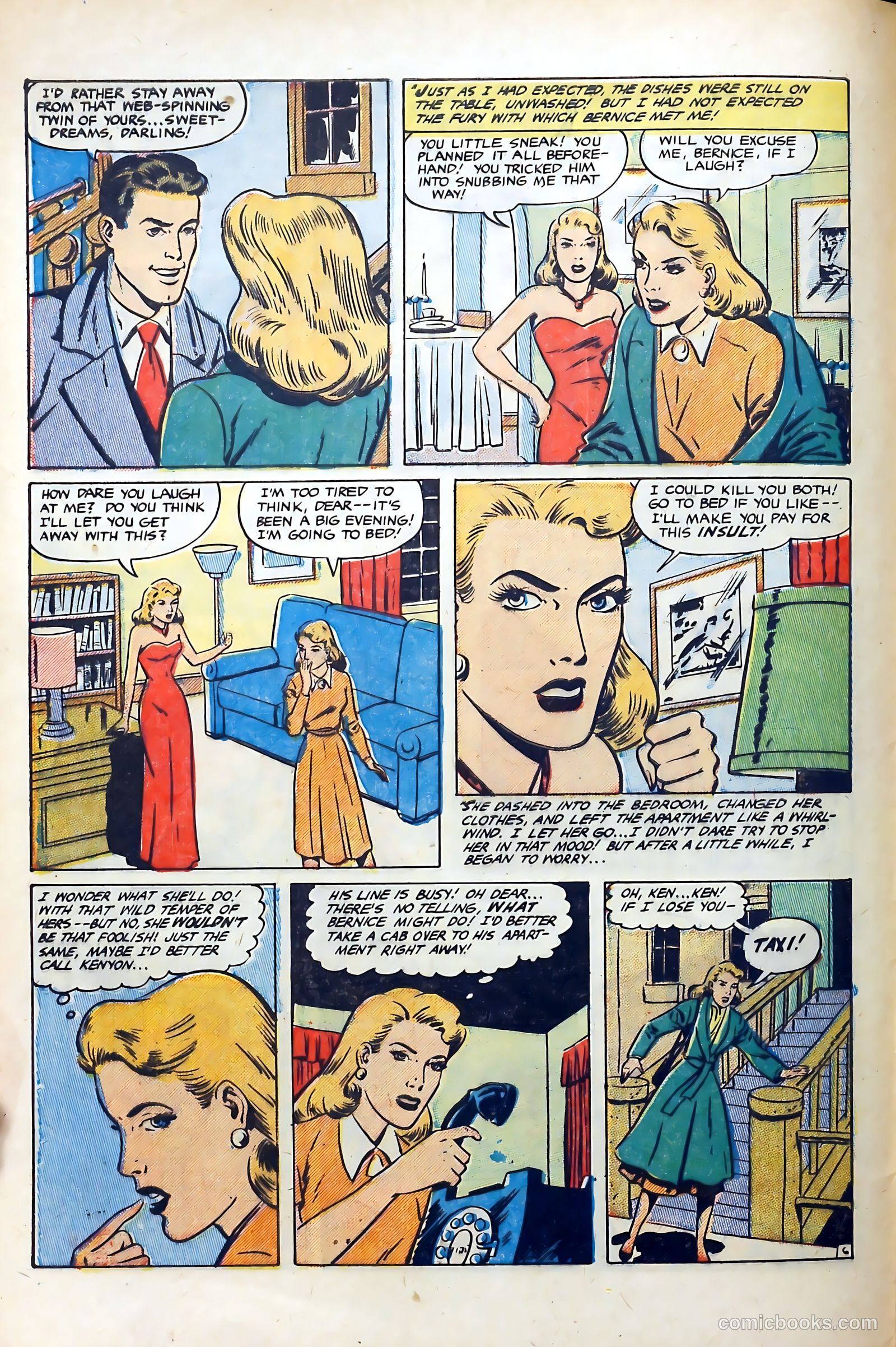Popular Romance #19 (1952) — page 8 of 36