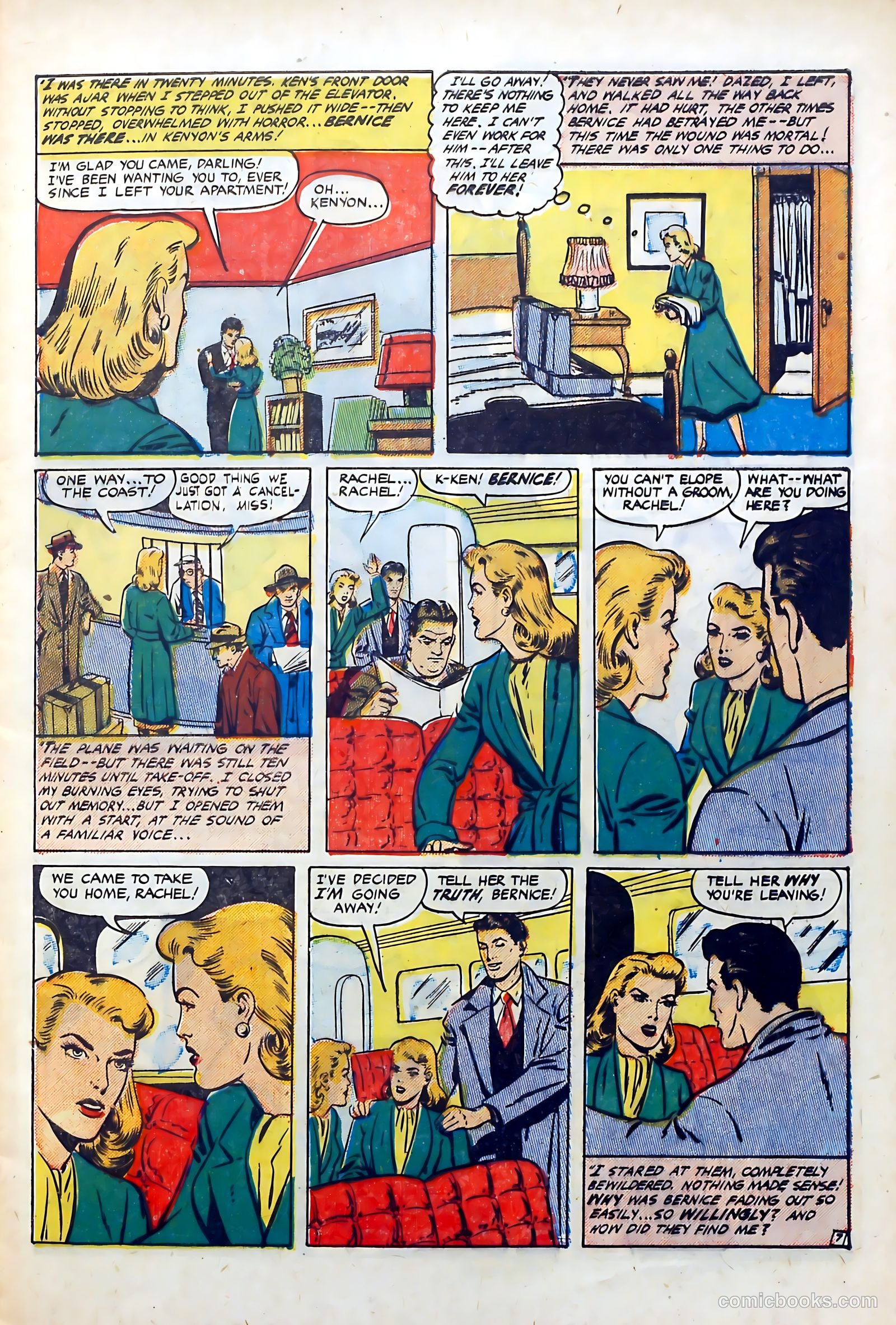 Popular Romance #19 (1952) — page 9 of 36
