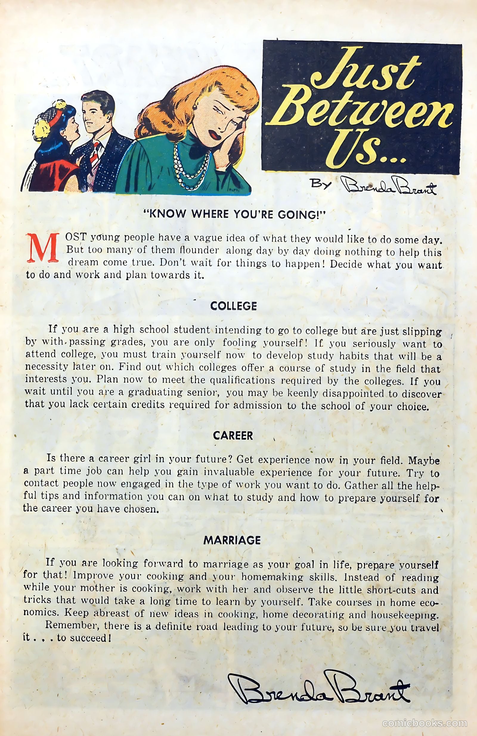 Popular Romance #19 (1952) — page 11 of 36